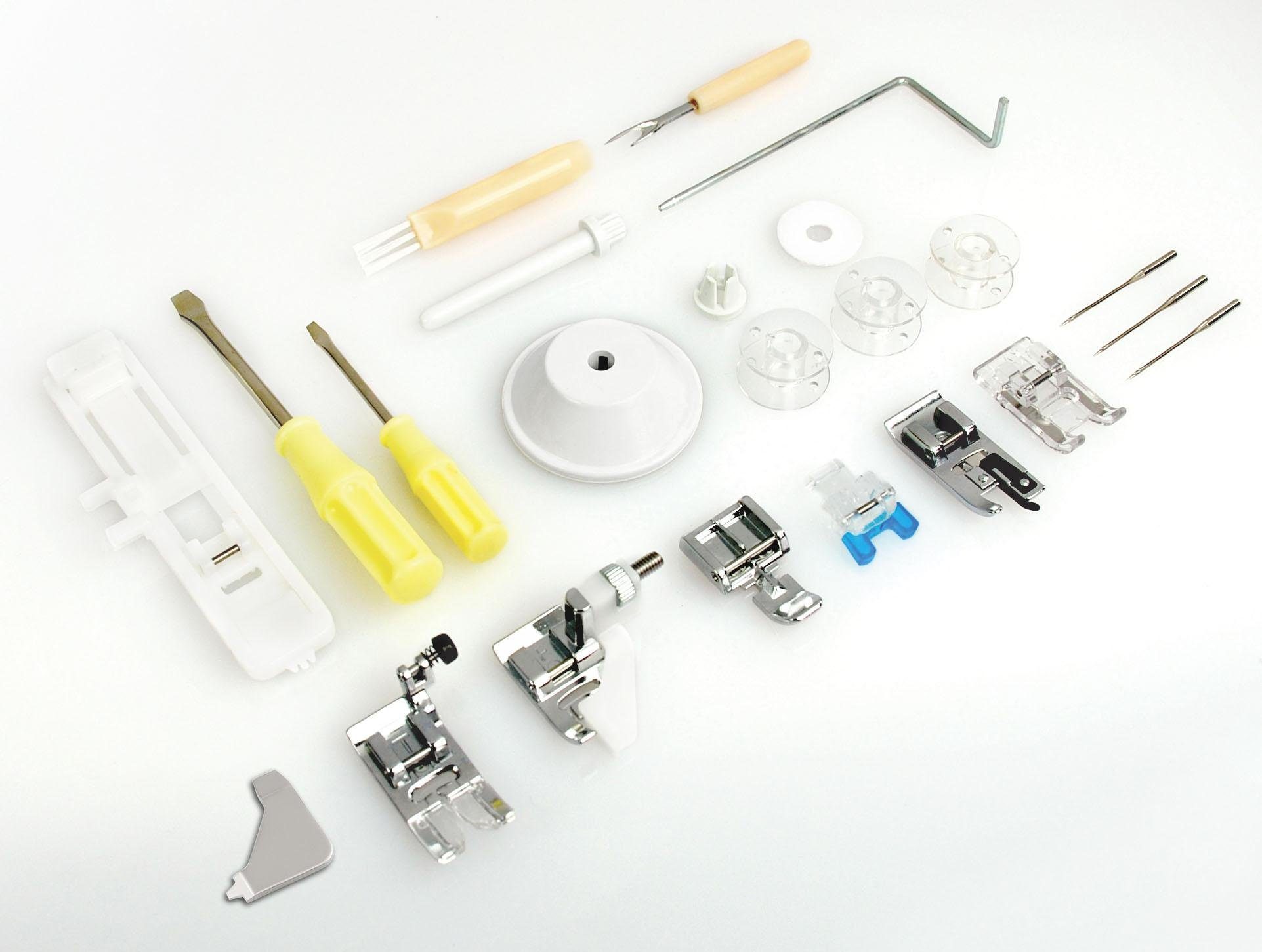 Carina Nähmaschine Diamond, 197 Programme, mit Zubehör