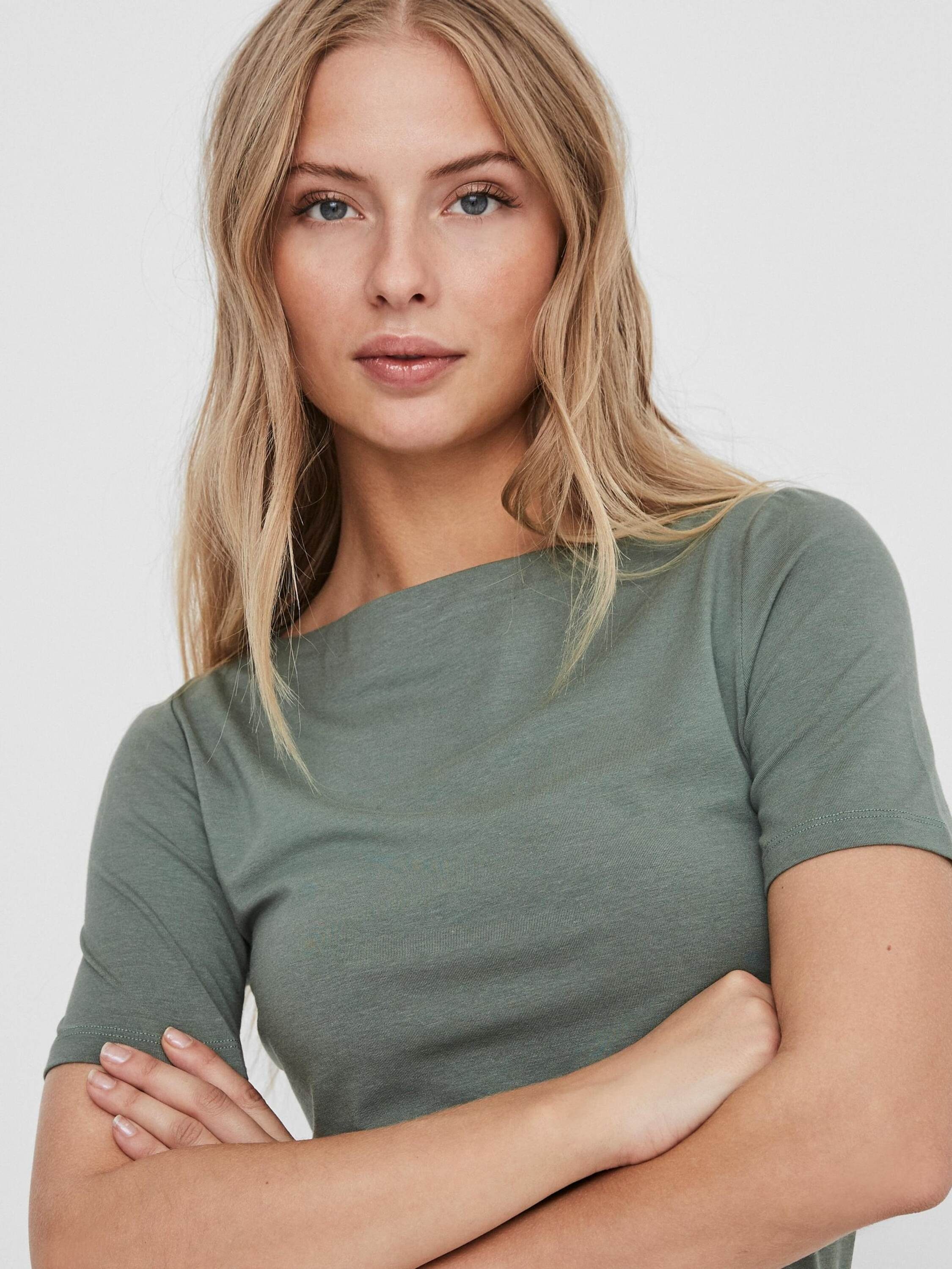 Vero Moda T-Shirt Panda (1-tlg) Plain/ohne Details – Bild 4 von 5