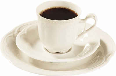Seltmann Weiden Kaffeeservice »Rubin« (18-tlg), Porzellan, Mikrowellengeeignet