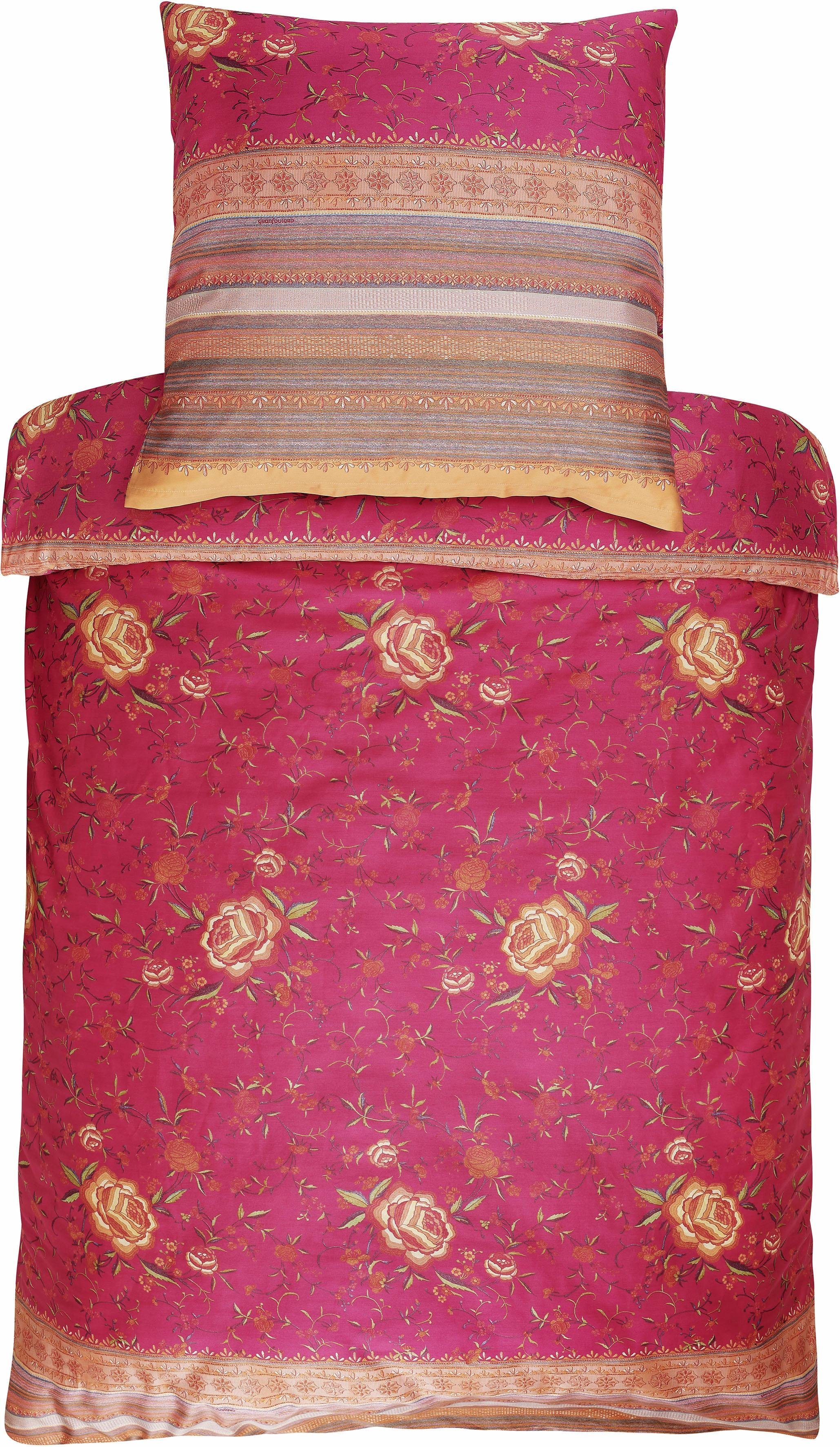 Bettwäsche »Porticciolo«, , mit Rosen Motiven Bettwäsche »Porticciolo«, , mit Rosen Motiven