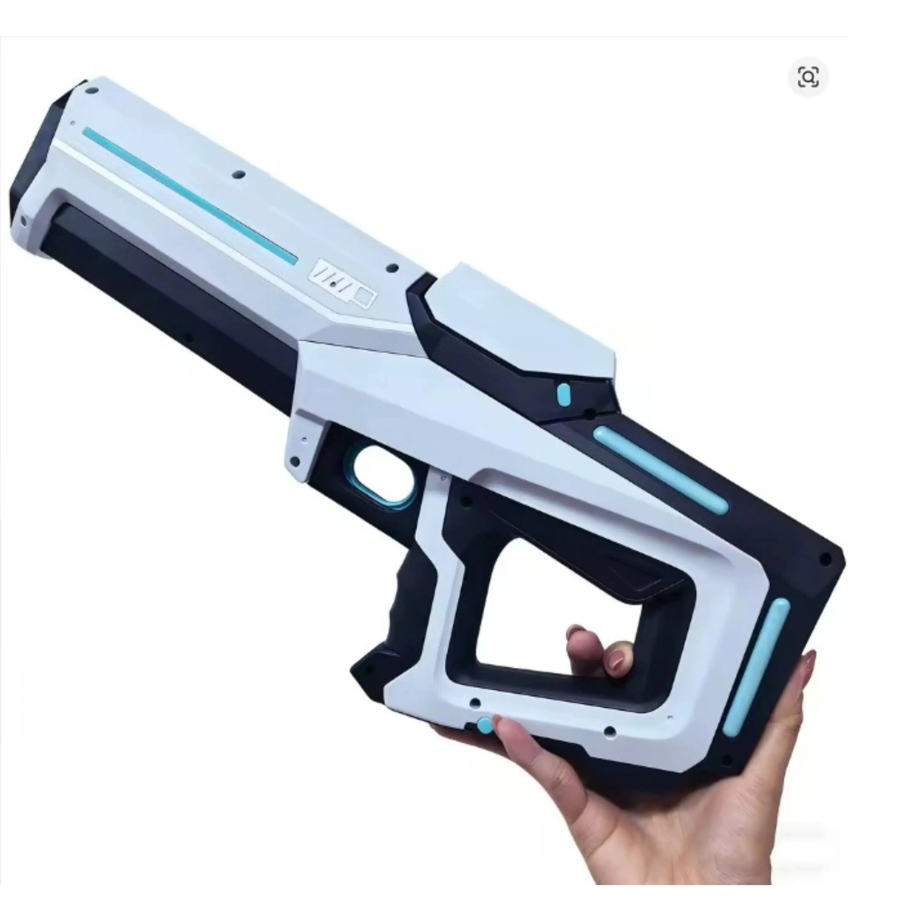 Sport-Knight® Wasserpistole Wasserpistole elektrisch mit Akku & USB – 500 ml, 10 m Schussweite