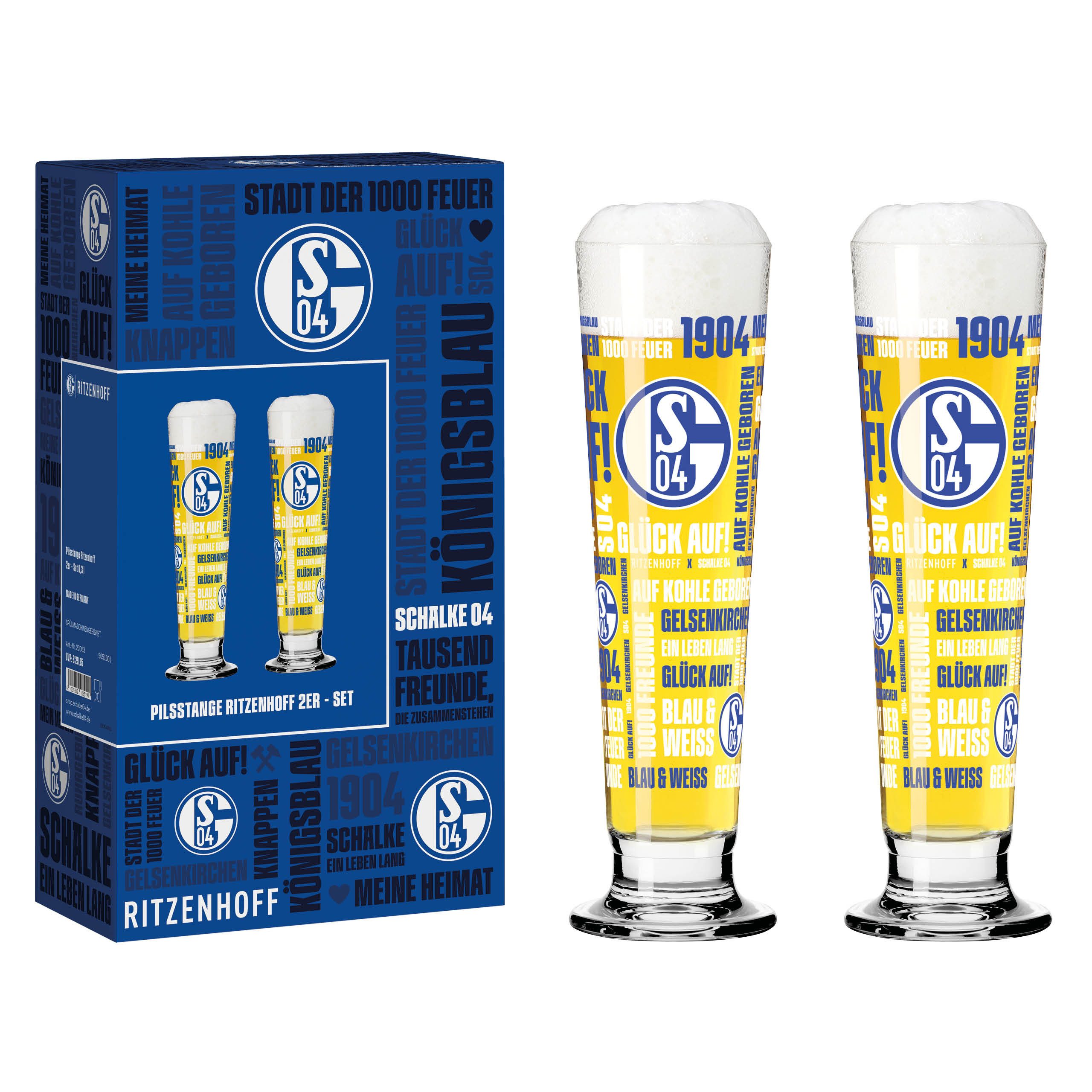 Ritzenhoff Bierglas FC Schalke 04