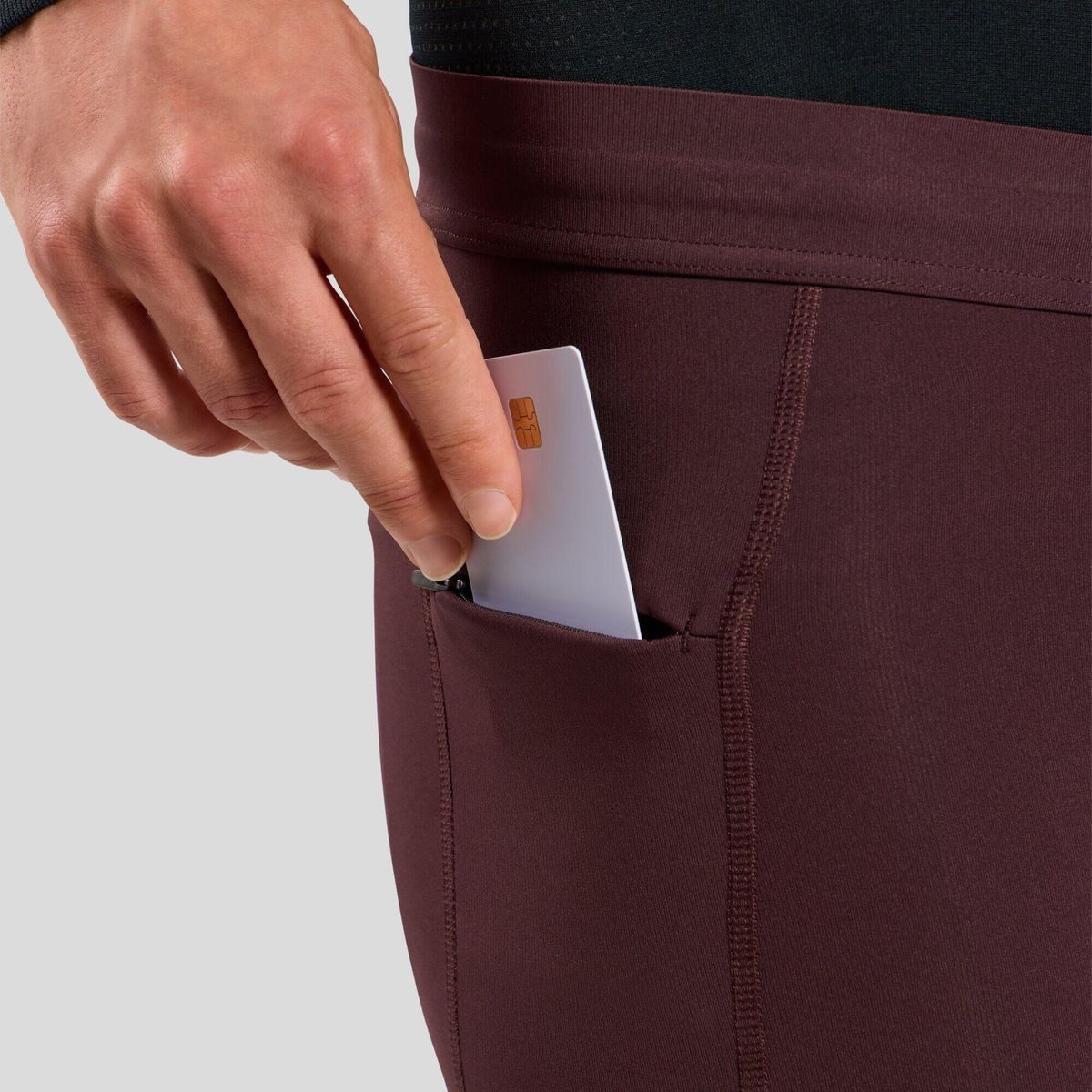 Odlo Outdoorhose Zeroweight Leichte, schnelltrocknende Laufbekleidung mit optimaler
