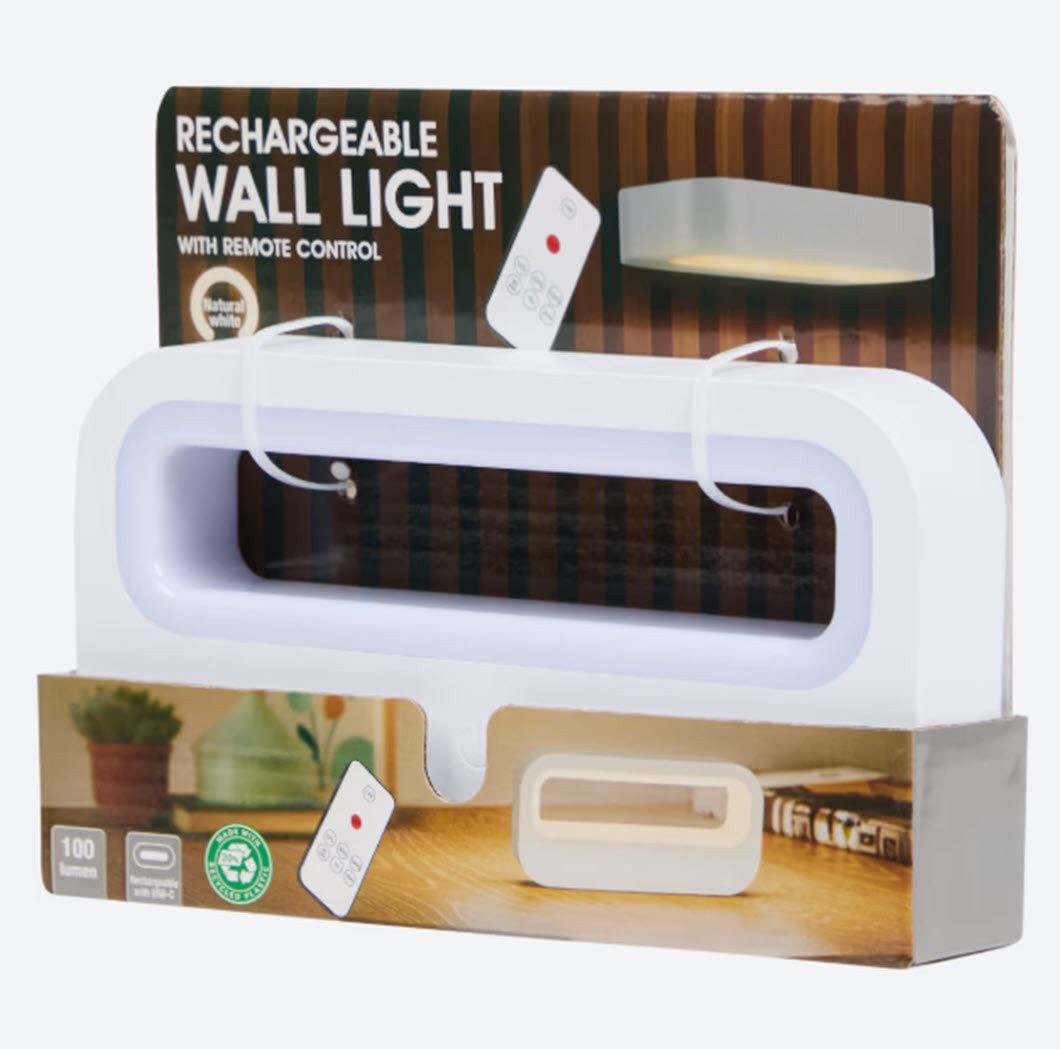 Spectrum Wandleuchte Aufladbare Wandleuchte Wandlicht Wall Light, LED fest integriert