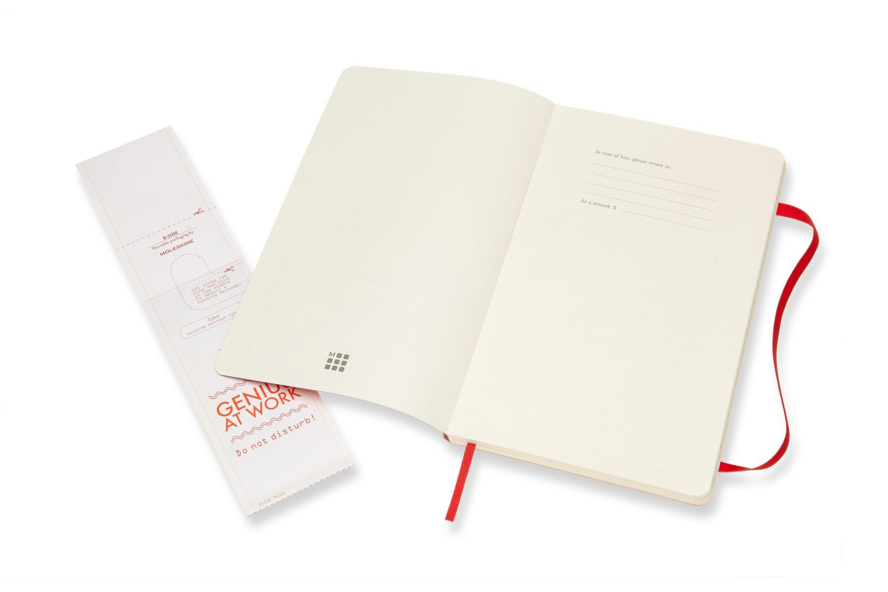 MOLESKINE Notizbuch, Classic Collection mit weichem Einband - Groß L/A5 - 70g-Papier