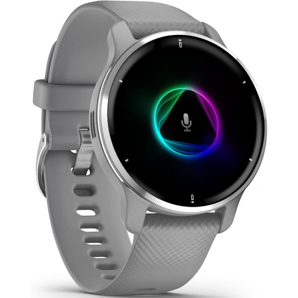 Venu 2 Plus - Smartwatch - hellgrau/silber Smartwatch