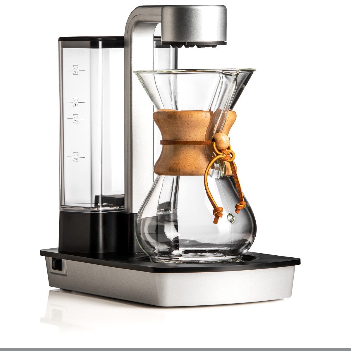 Chemex Filterkaffeemaschine Ottomatic 2.0, 0,8l Kaffeekanne, Papierfilter