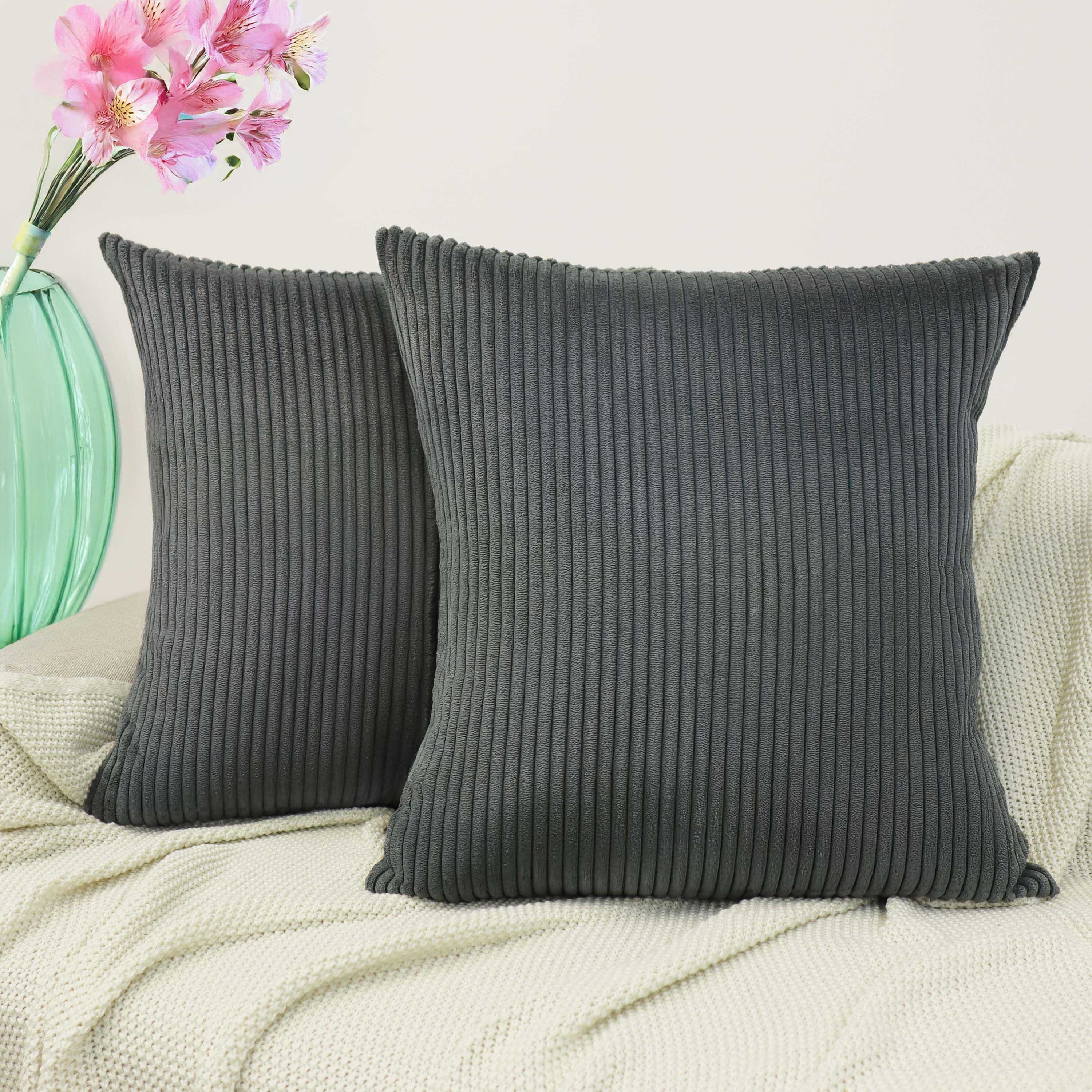 Amilian Kissenbezüge - 2er Set Kissenbezug - Kissenhüllen - Zierkissenbezüg günstig online kaufen