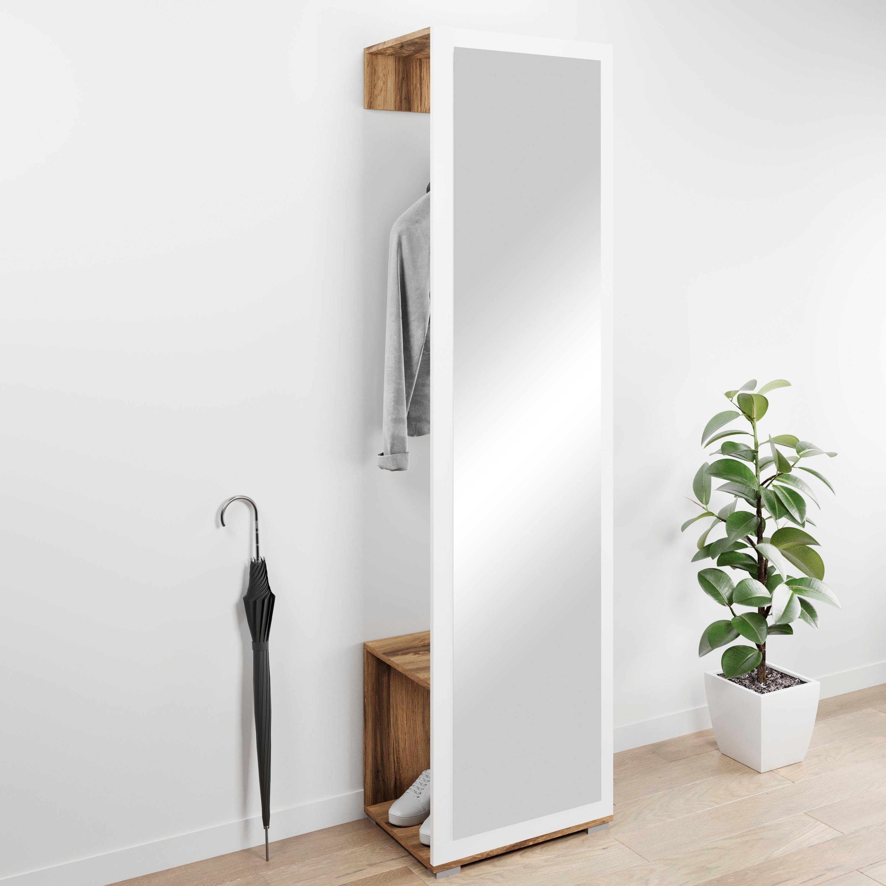 INOSIGN Garderobenschrank "Paris" moderne Garderobenschrank 190cm, mit Klei günstig online kaufen