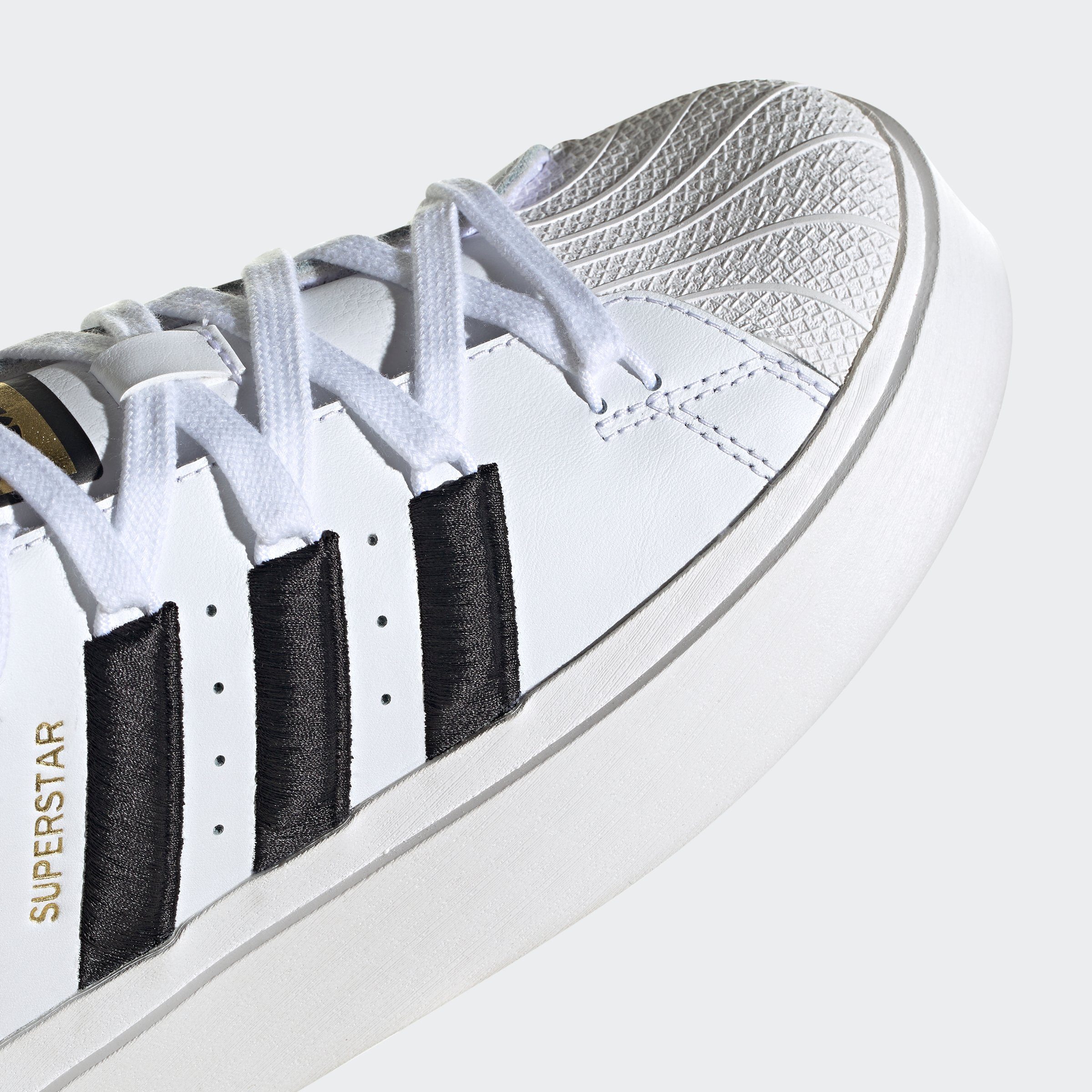 SUPERSTAR Gold / Black adidas BONEGA / Cloud White Metallic Core Originals Sneaker