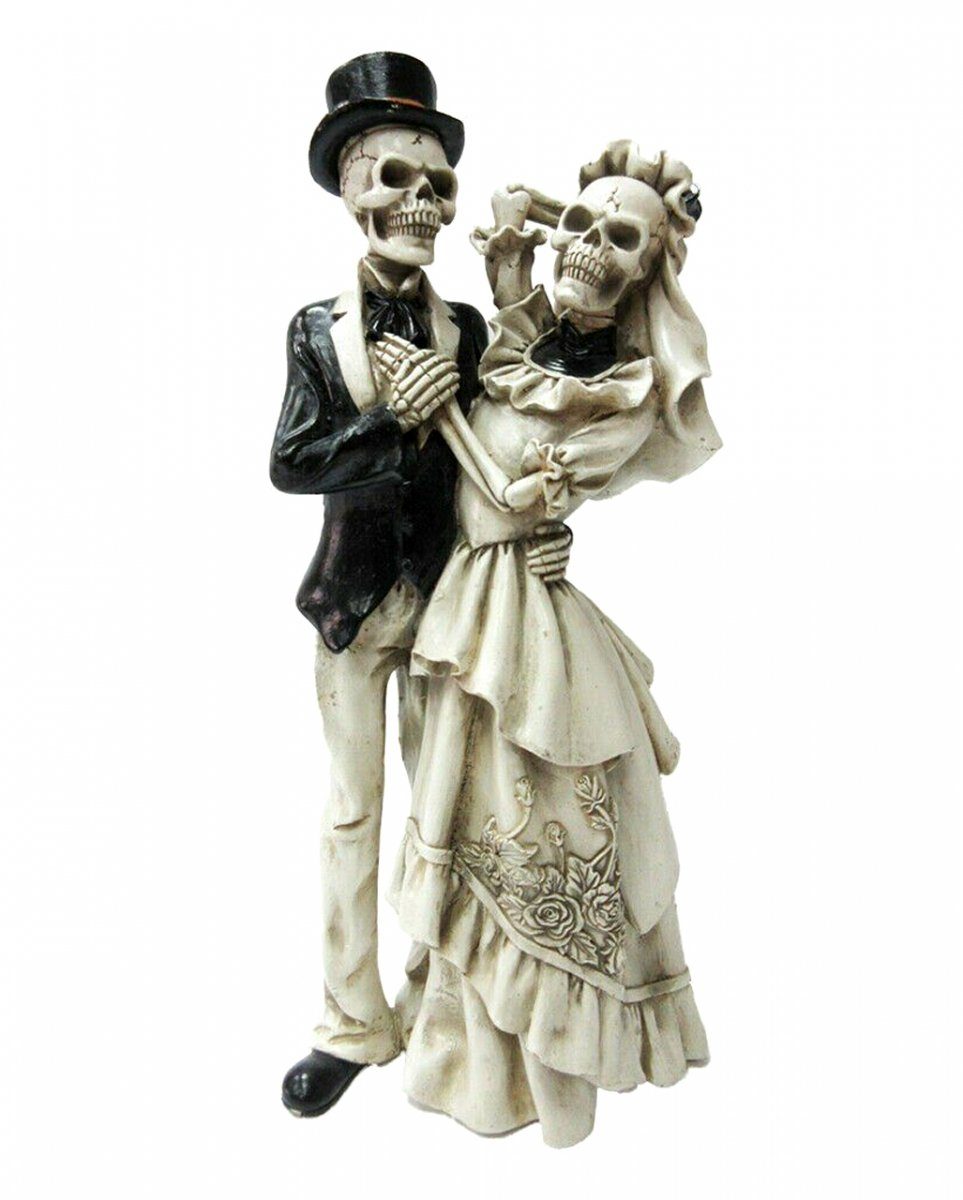Dekofigur Skelett Braut & Bräutigam ";Love Never Dies&q