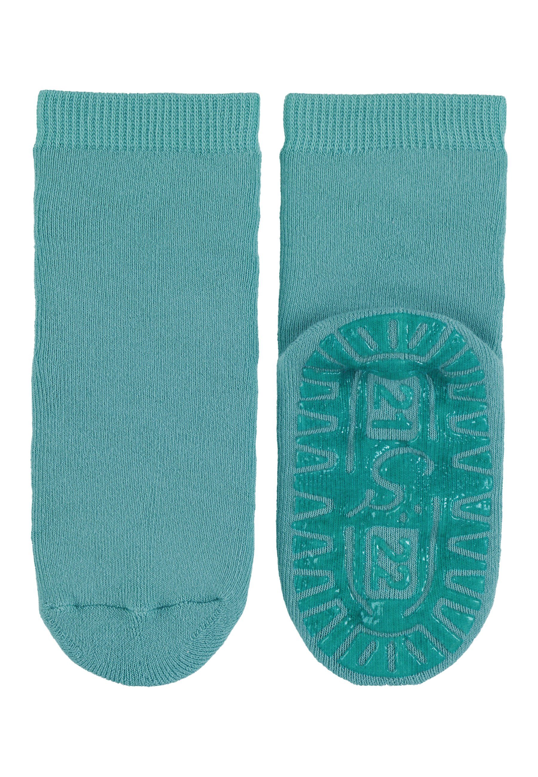 Sterntaler® ABS-Socken Fliesen Fitzer SOFT uni Fliesen Flitzer SOFT uni, rutschfest, weich & atmungsaktiv – Bild 2 von 5