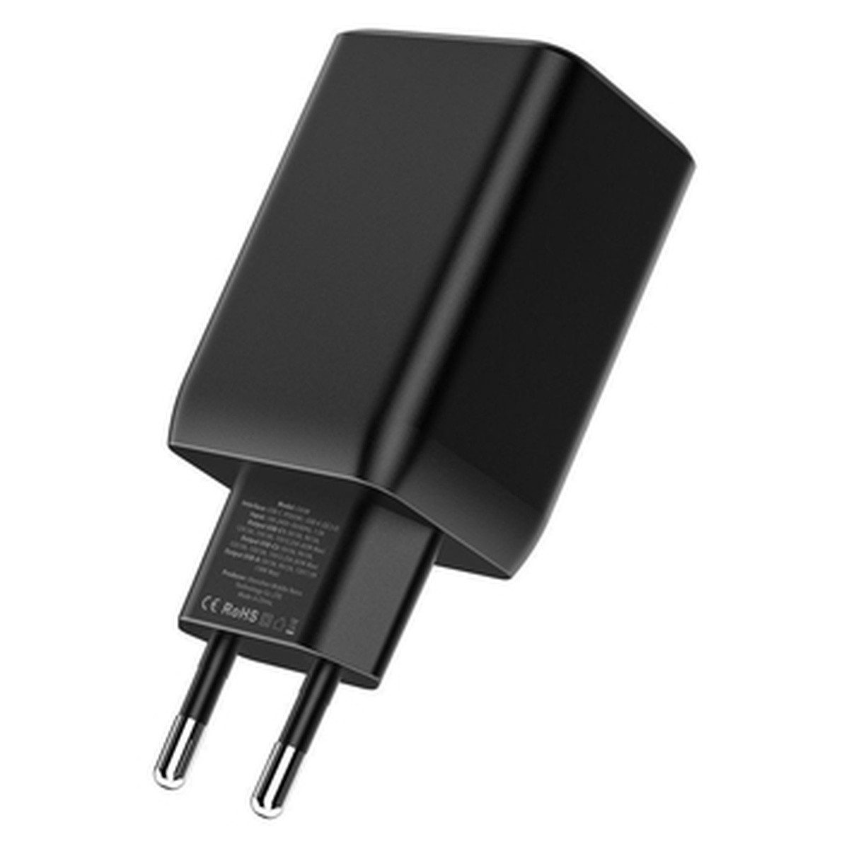 TECH PROTECT Tech Protect C65W NetzwerkLadegerät 2x USB-C PD 65W USB-A QC Smartphone-Ladegerät
