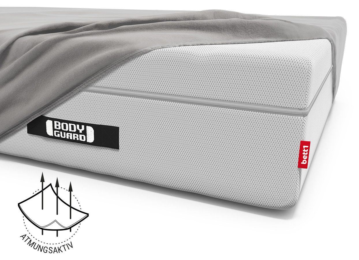 bett1.de Spannbettlaken BODYGUARD Spannbettlaken extra hoch, Gummizug: rundum, für Matratzen bis 32 cm Höhe
