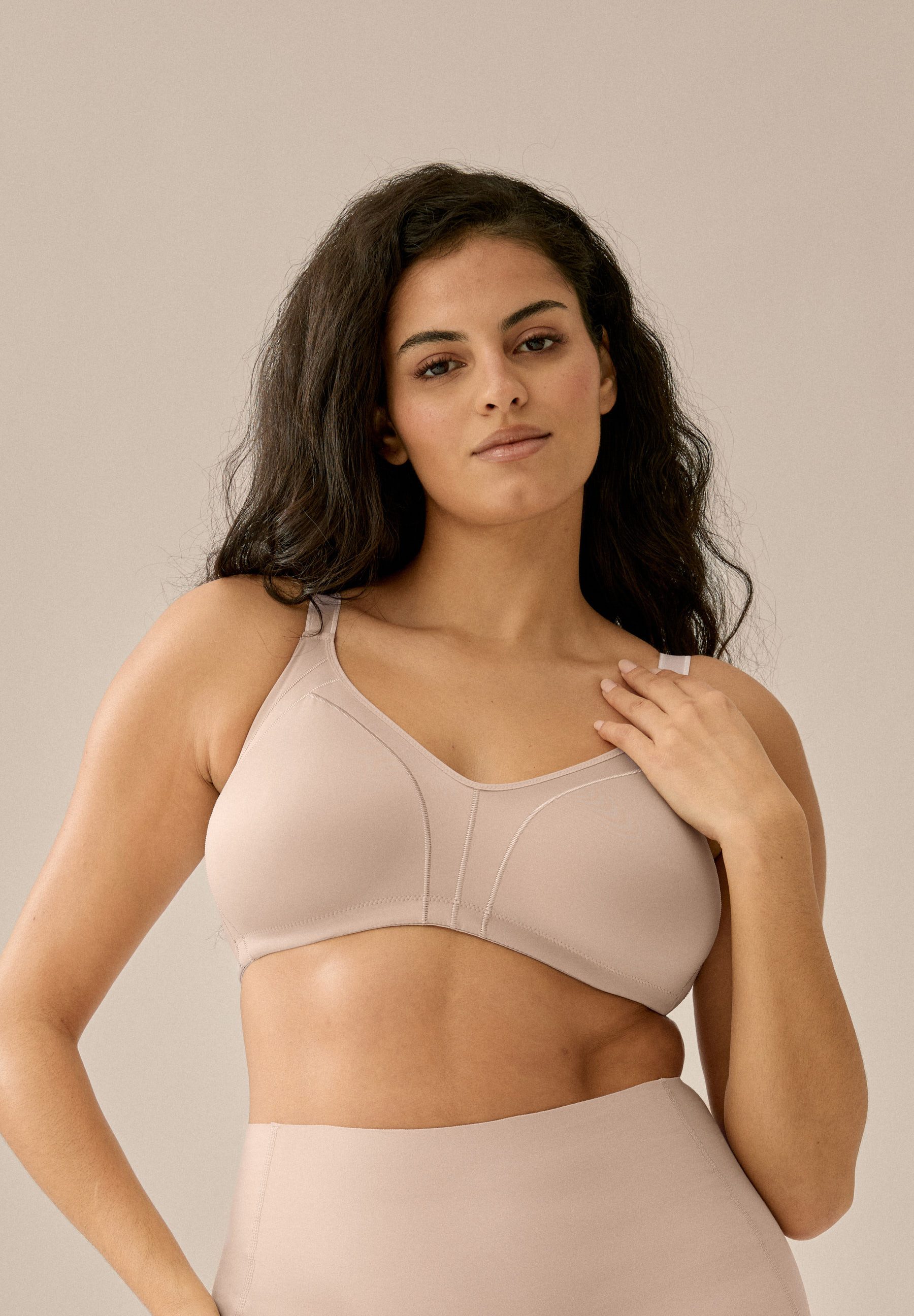 Naturana Minimizer-BH Minimizer (1-tlg) Shaping-Effekt, breite Träger, basic, ohne Bügel, bequem