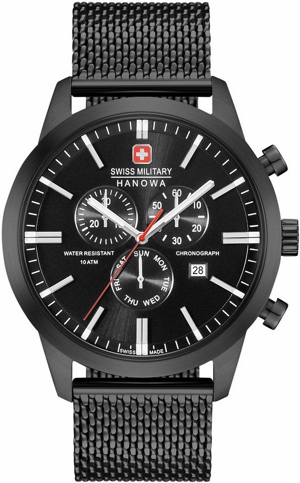 Swiss Military Hanowa Schweizer Uhr »Chrono Classic Mesh, 06-3308.13.