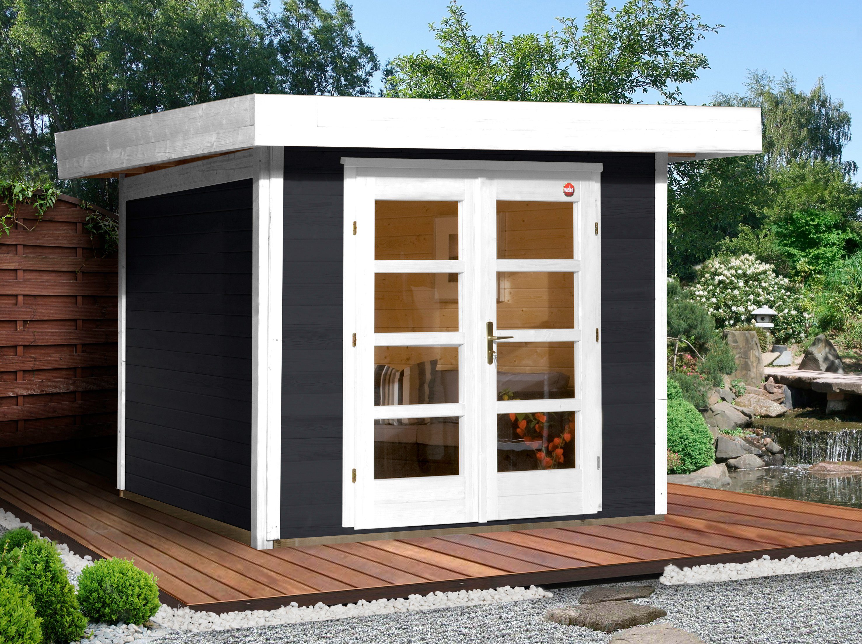 weka Gartenhaus Chill-Out cm BxT: 356x284 Gr.1