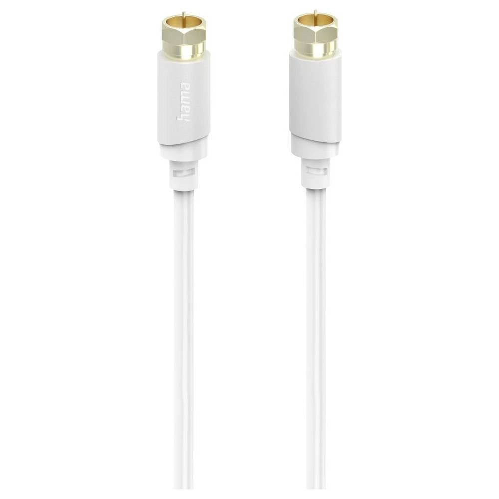 Hama Antennen, SAT Anschlusskabel [1x Koaxial-Stecker - 1x Koaxial-Stecker] SAT-Kabel