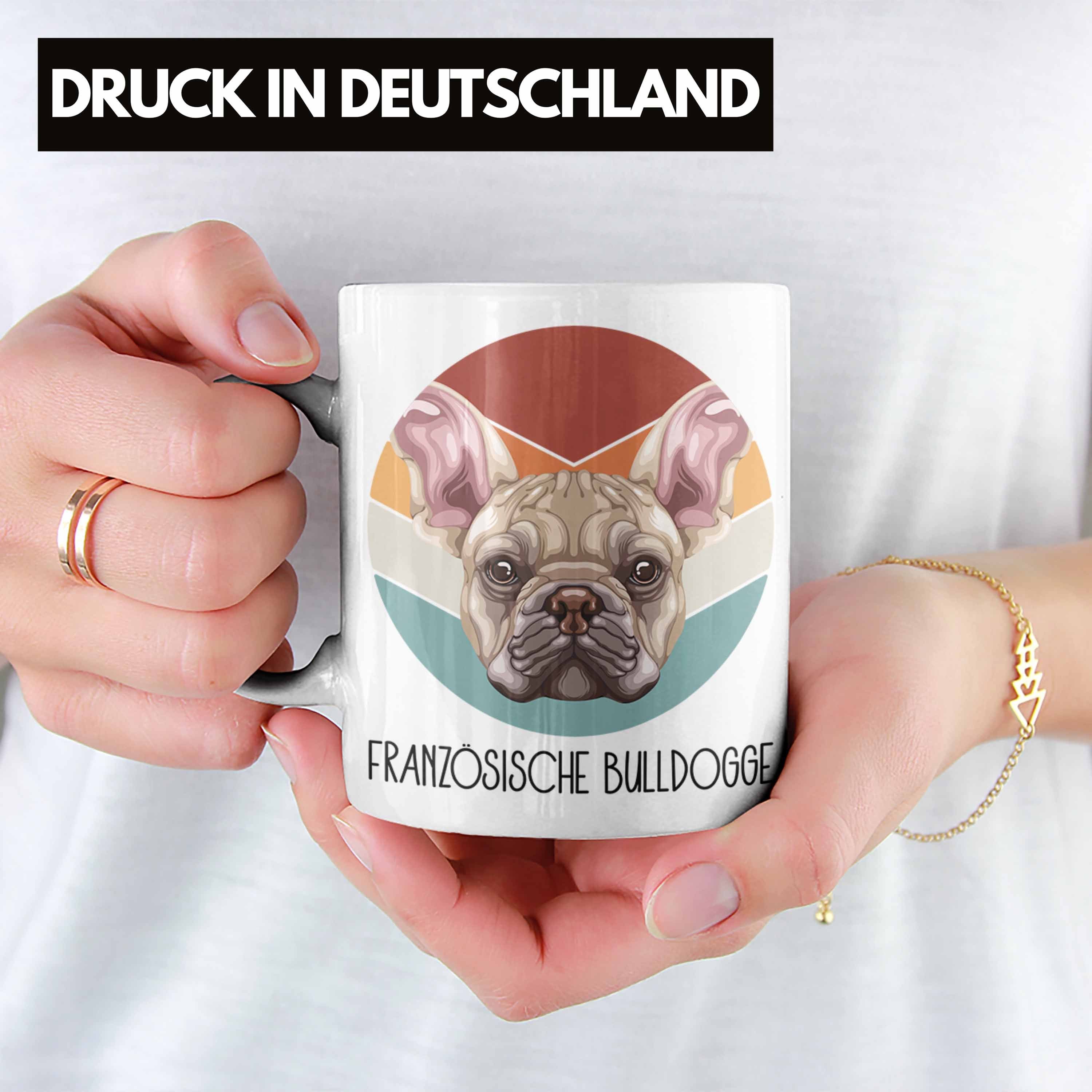 Tasse Weiss Besitzer Trendation Geschen Französische Tasse Bulldogge Lustiger Geschenk Spruch