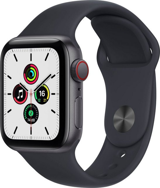 Apple Watch SE GPS + Cellular, 40mm Smartwatch (4,52 cm/1,78 Zoll, Watch OS 7)