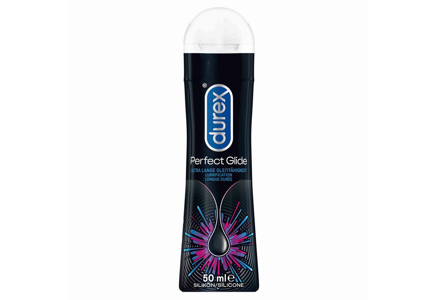 durex Gleitgel Perfect Glide für besonders lange Gleitfähigkeit, 50ml, 1-tlg., geeignet bei vaginaler Trockenheit