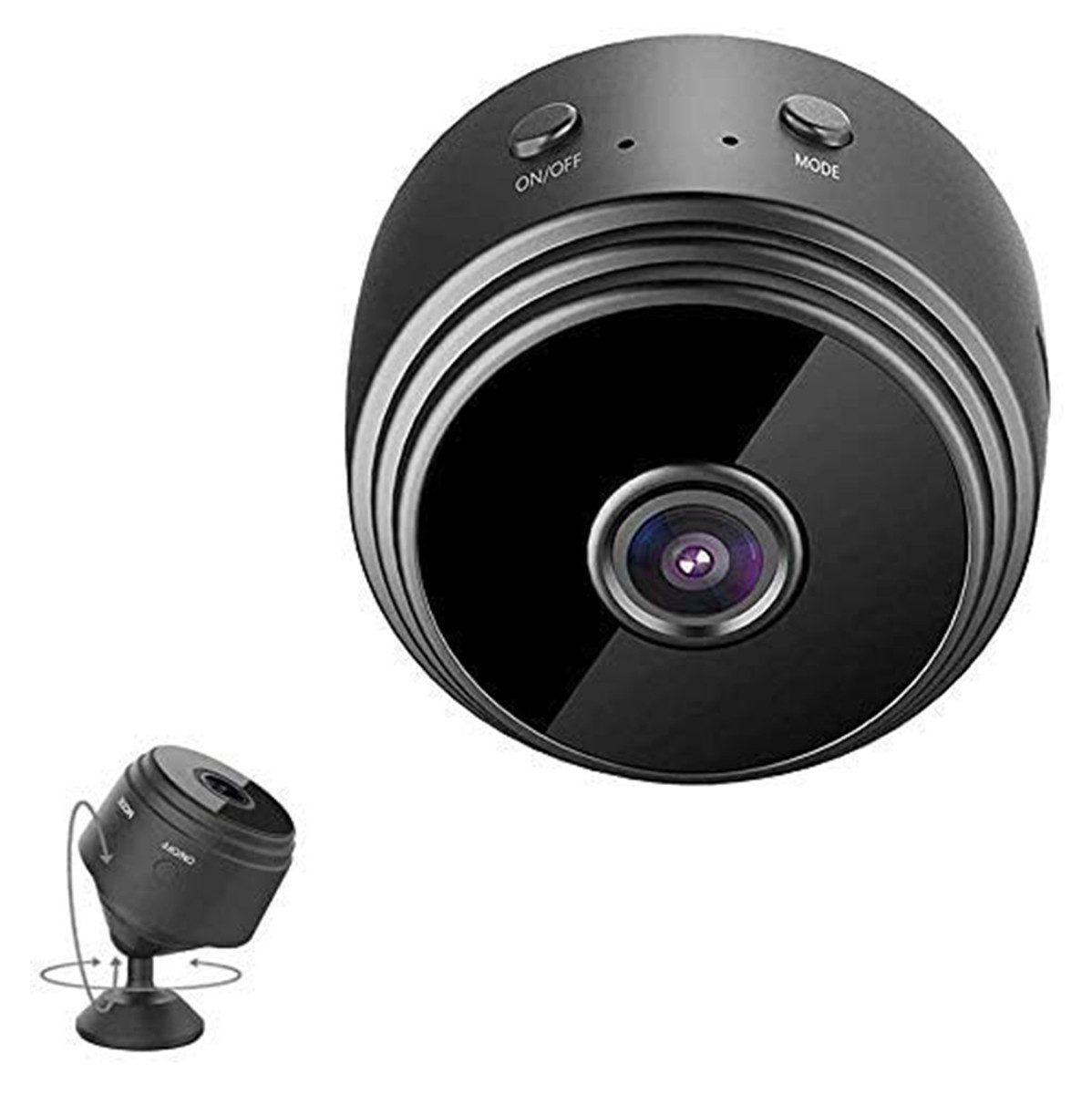 Novzep Drahtlose Sicherheitskameras für den Außenbereich, Smart Home Kamera (batteriebetriebene IP-Kamera mit Nachtsicht, SD-Kartenspeicher)