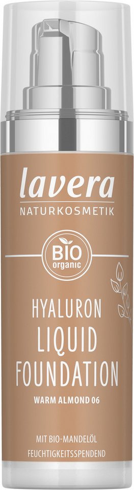 lavera Foundation Hyaluron Liquid Foundation -Cool Beige 4.5-