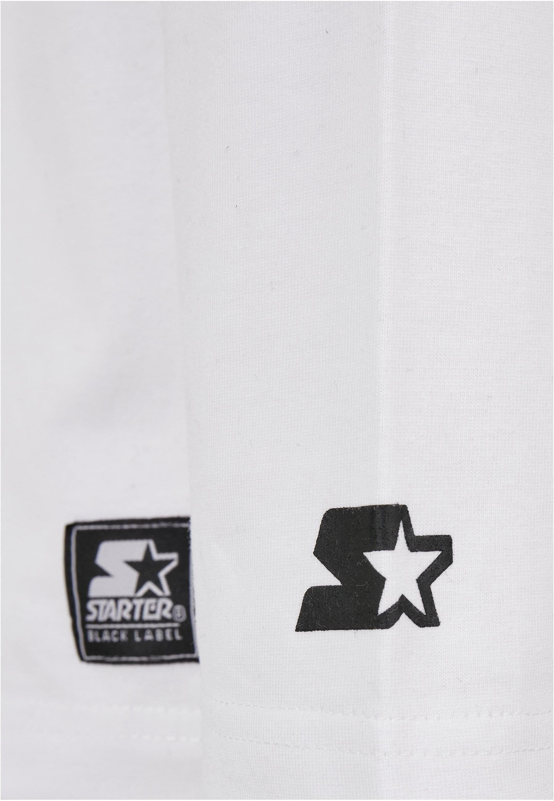 Longsleeve Herren white (1-tlg) Langarmshirt Starter Starter Essential