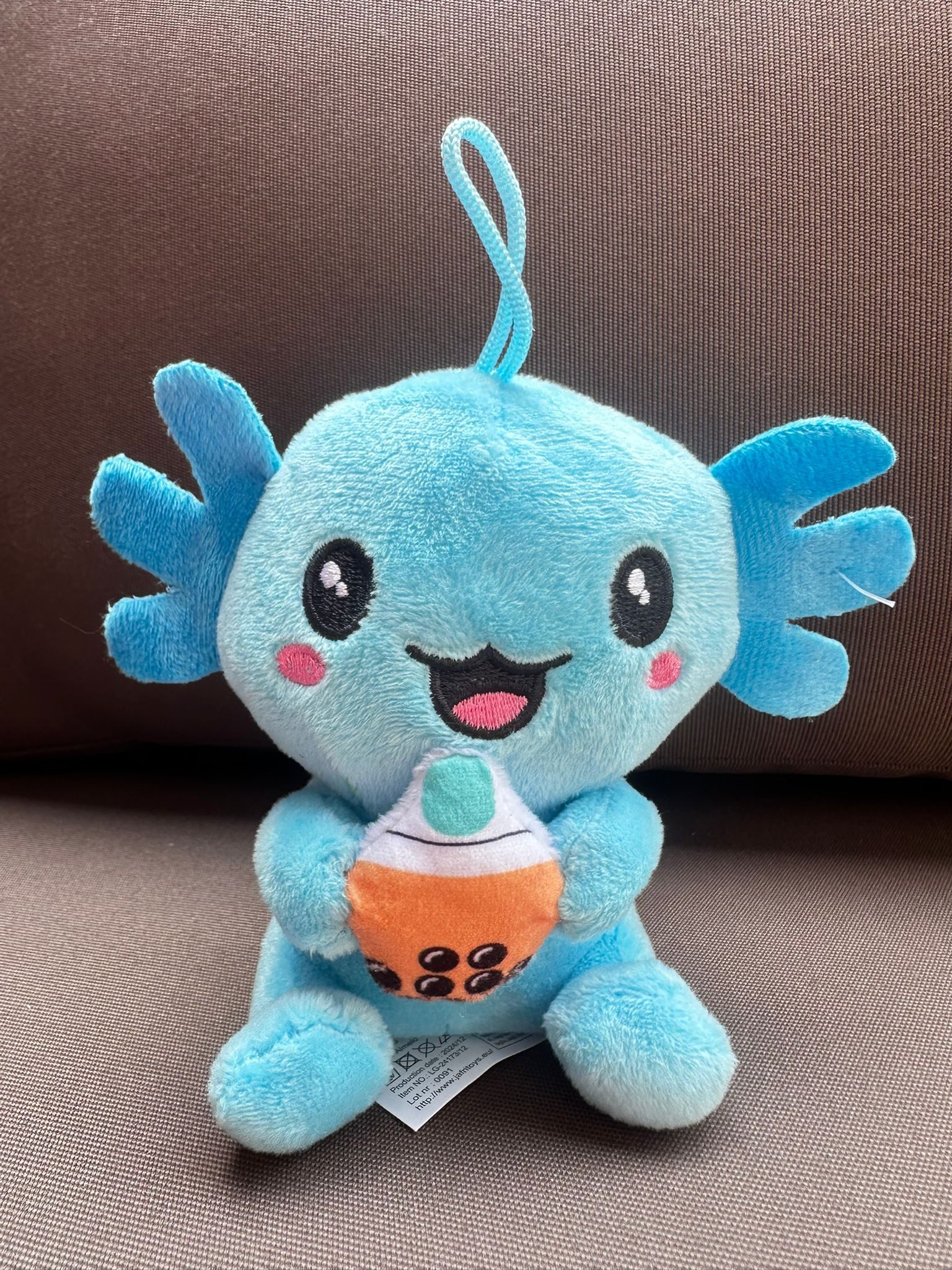 soma Kuscheltier Axolotl Kuscheltier Echse Molch Figur Plüsch 12 cm blau Bu günstig online kaufen