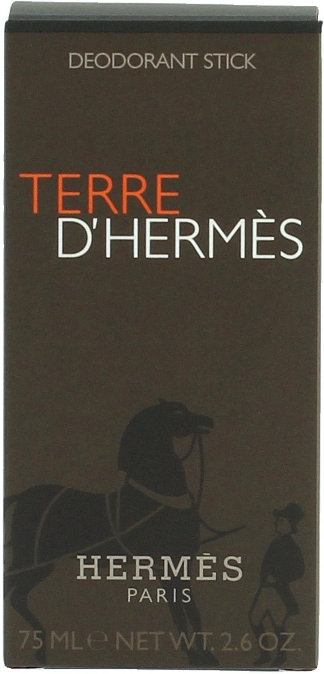 HERMÈS Deo-Stift Terre d'Hermès, Holziger Herrenduft mit Orange, Pfeffer und Patchouli.