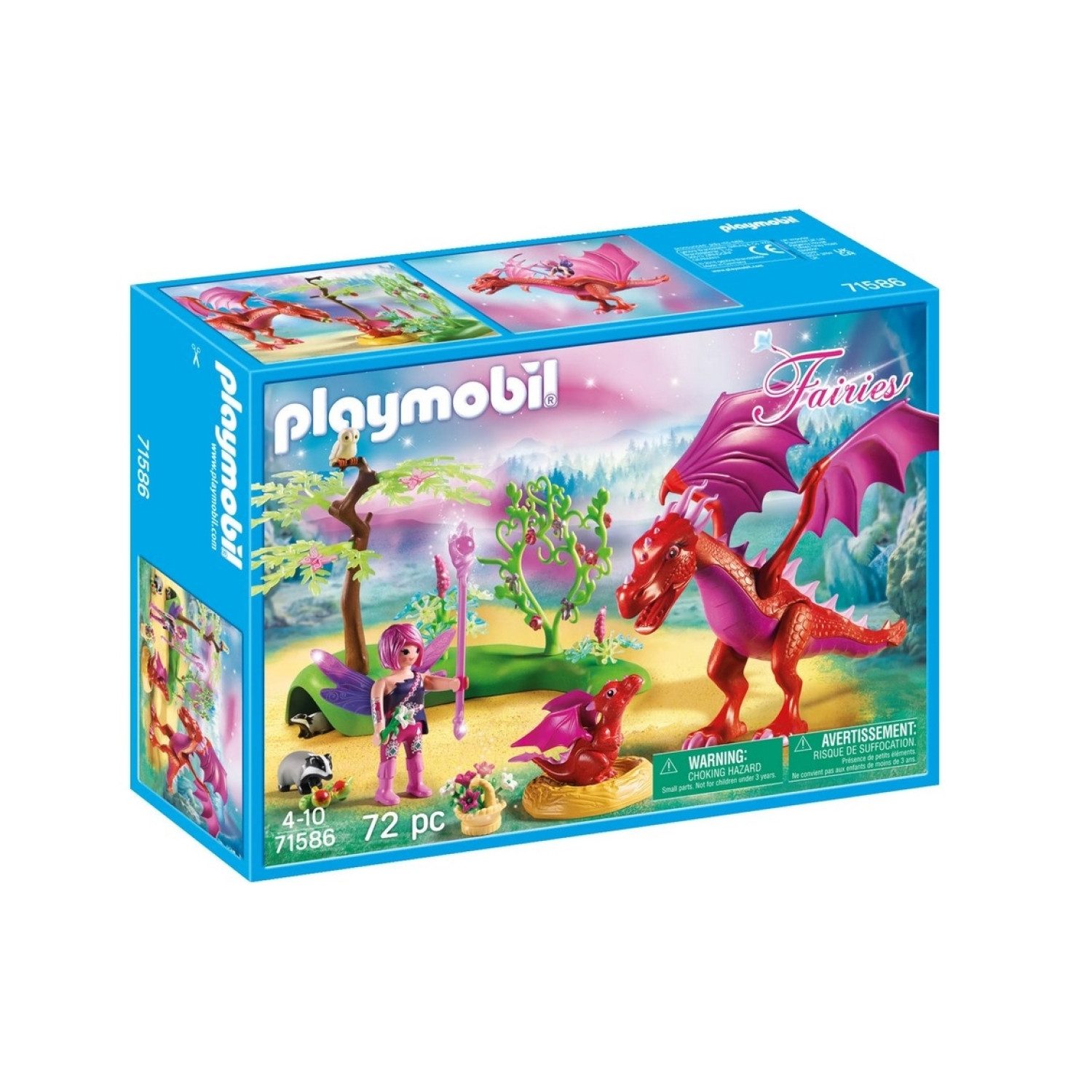 Playmobil® Fairies 71586/9134 Drachenmama mit Baby Spielfigur Spielbaustein günstig online kaufen