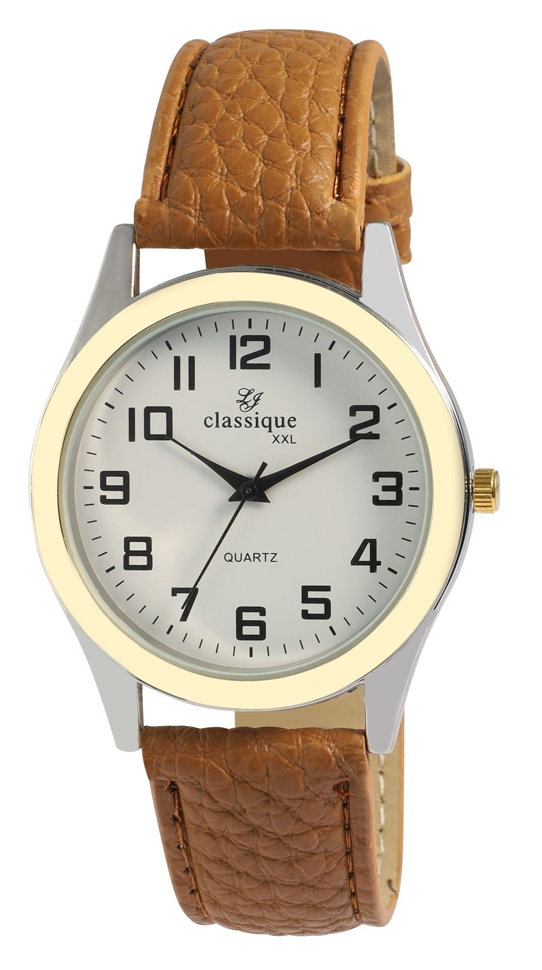 classique Quarzuhr 2900155 Classique Herrenuhr mit Lederimitationsarmband