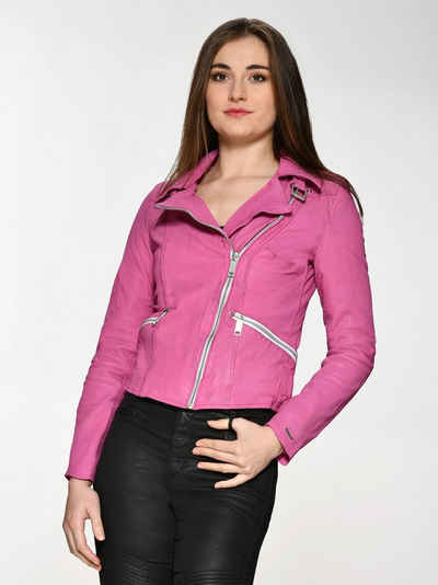 Rosa Lederjacken für Damen kaufen » Pinke Lederjacken | OTTO