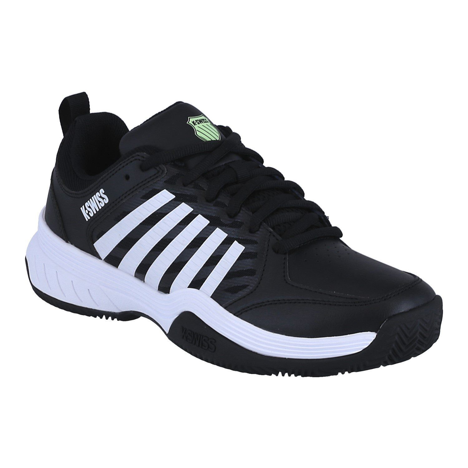 K-Swiss Performance Court Express HB Clay/Sandplatz schwarz/weiss Herren Tennisschuh