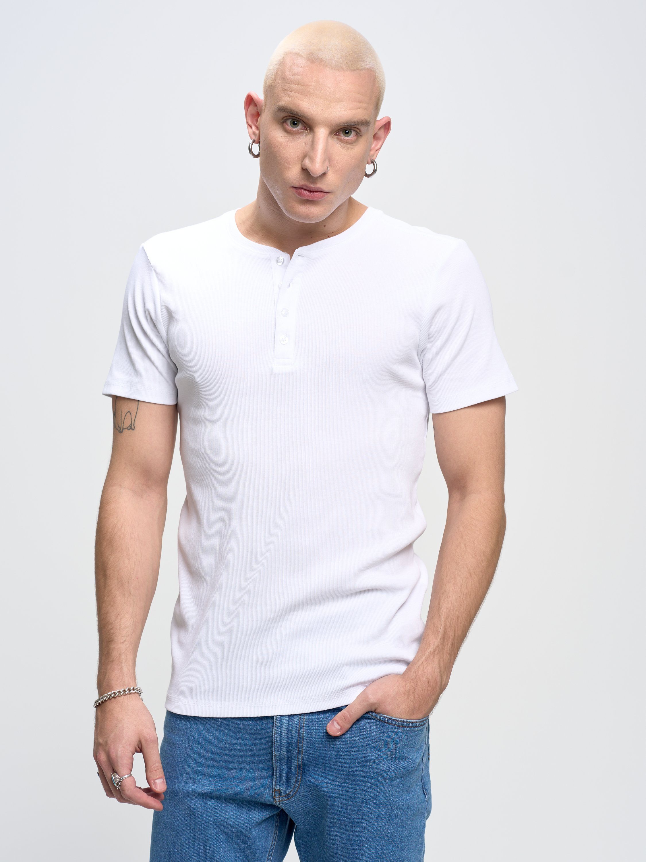 BIG STAR T-Shirt BASICAG weiß günstig online kaufen