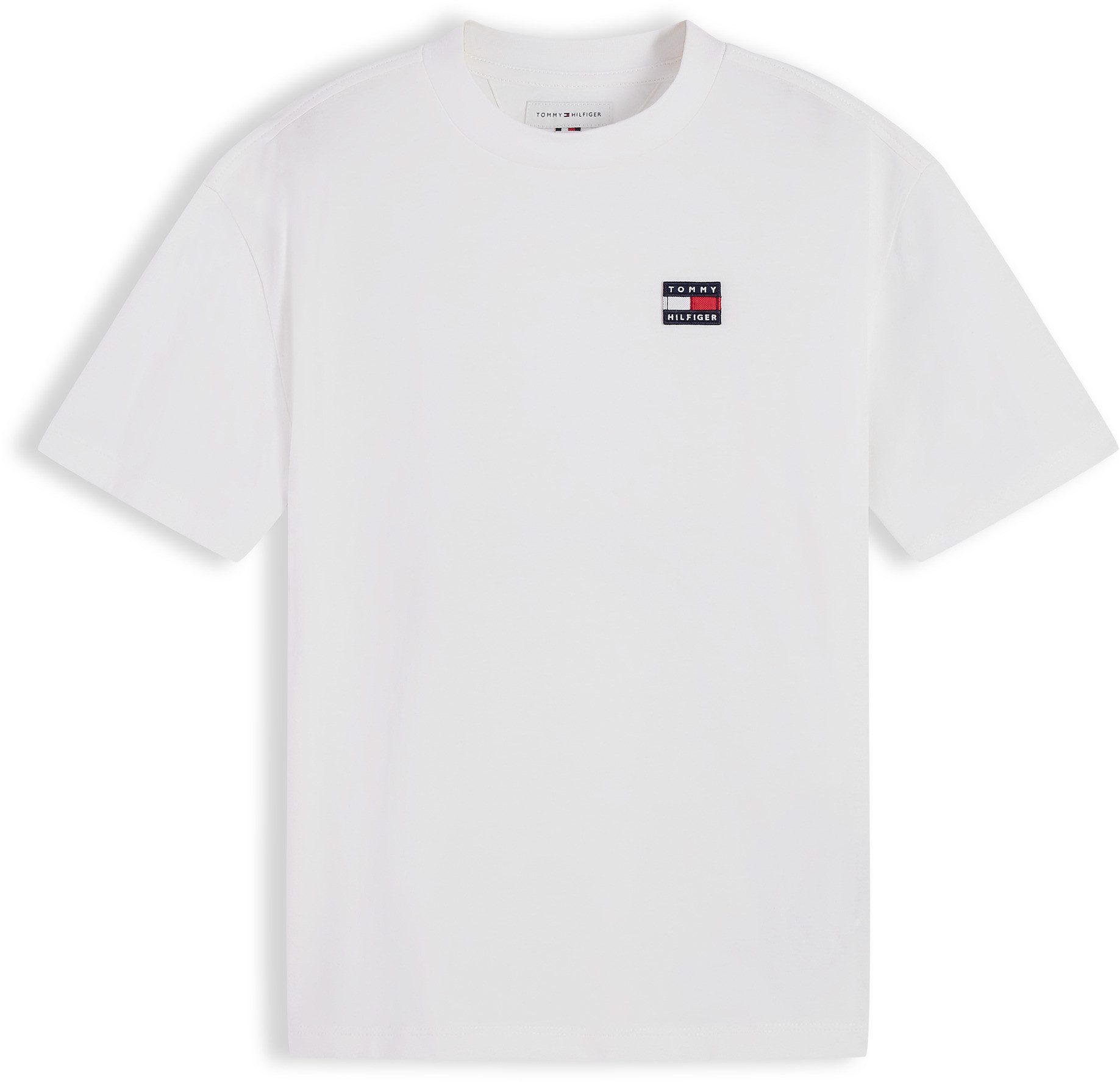 Tommy Hilfiger T-Shirt Rundhalsausschnitt, Regular Fit, reine Baumwolle,Kinder bis 16 Jahre