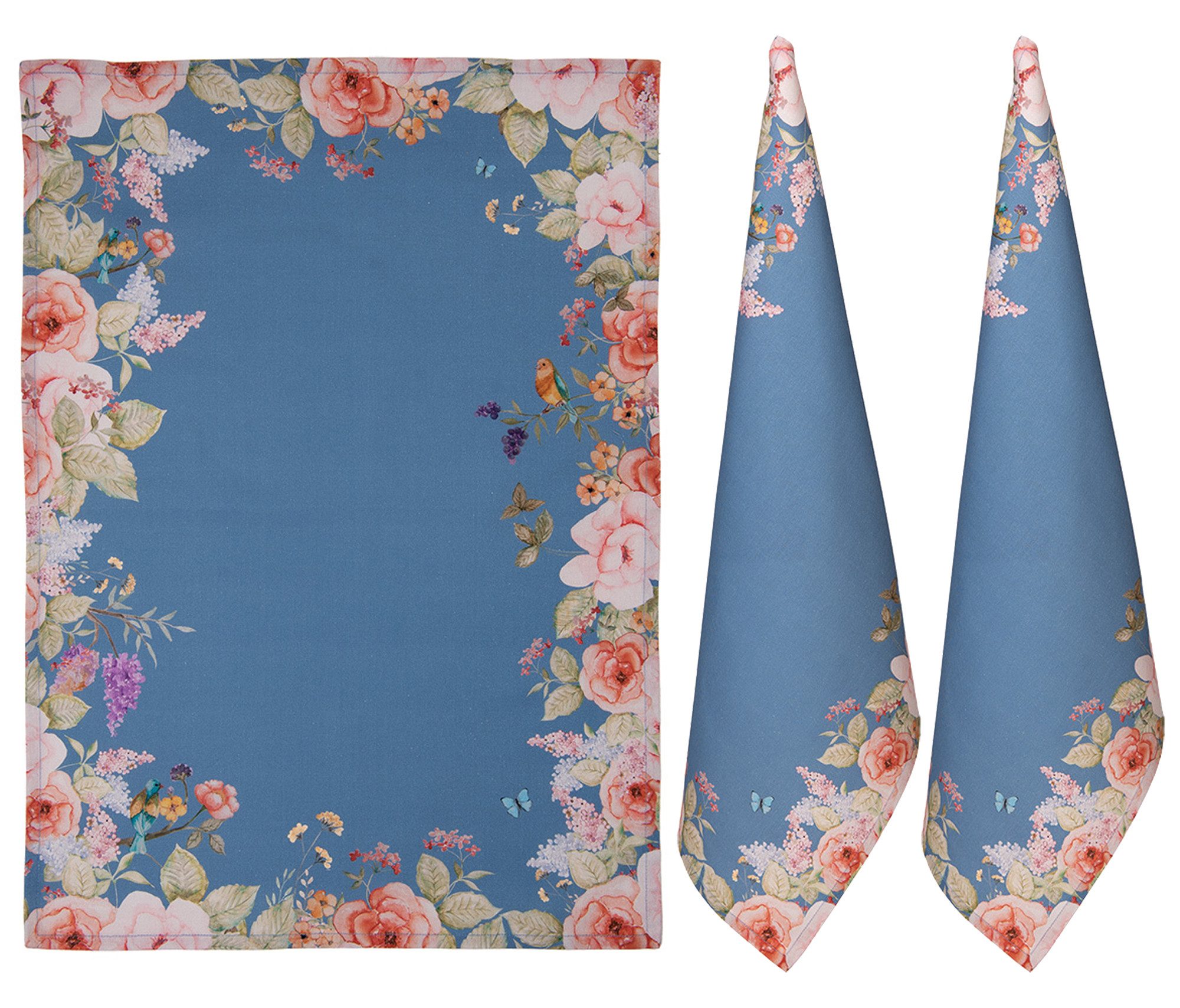 Clayre & Eef Geschirrtuch Floral Fiesta, günstig online kaufen