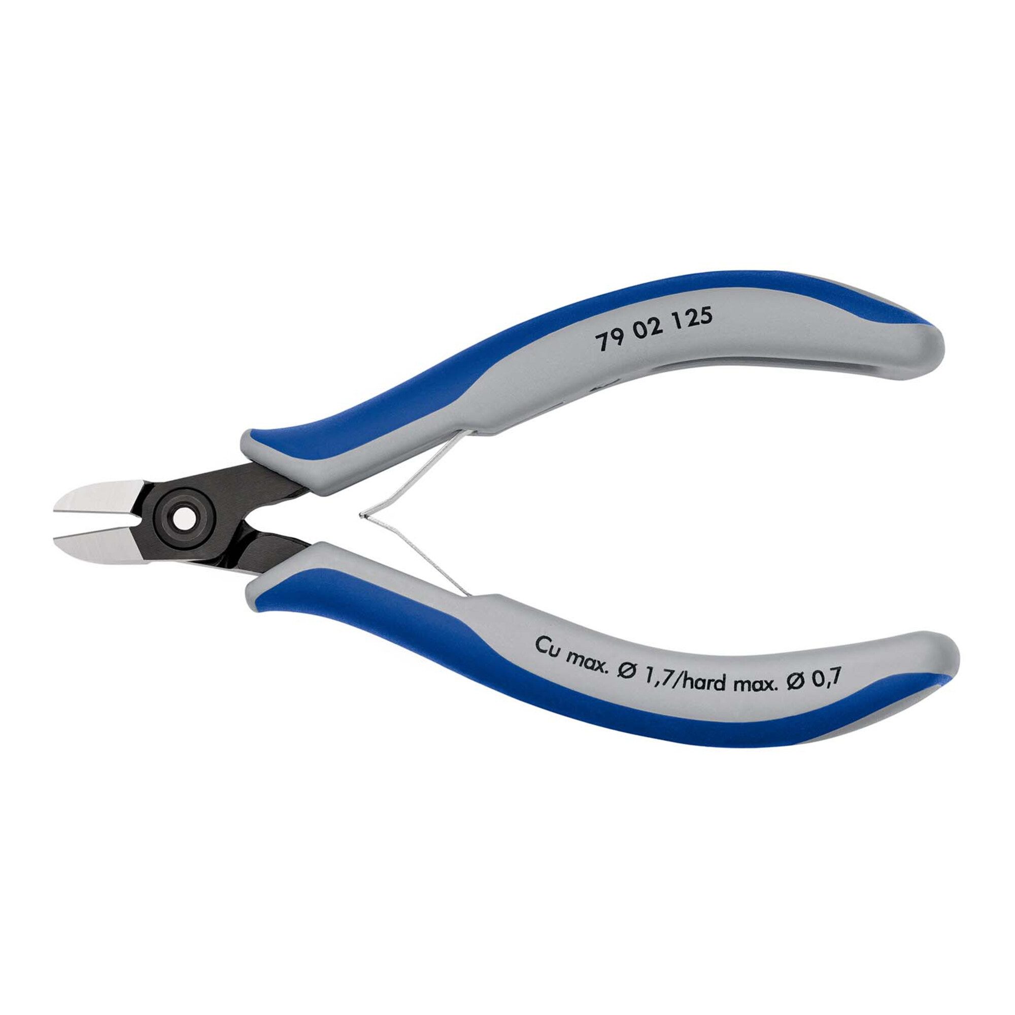 Knipex Seitenschneider KNIPEX 79 02 125 Präzisions-Elektronik-Seitenschneider mit