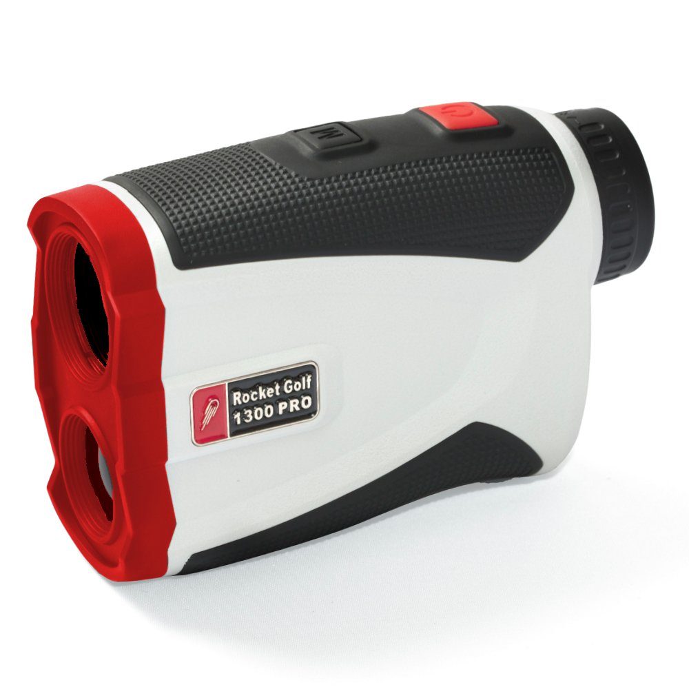 RocketGolf Golflaser Birdie Pro SLOPE Golf-GPS-Gerät (Golflaser, 1300m Reichweite, FlagFinder, Wasserfest, RangeFinder)