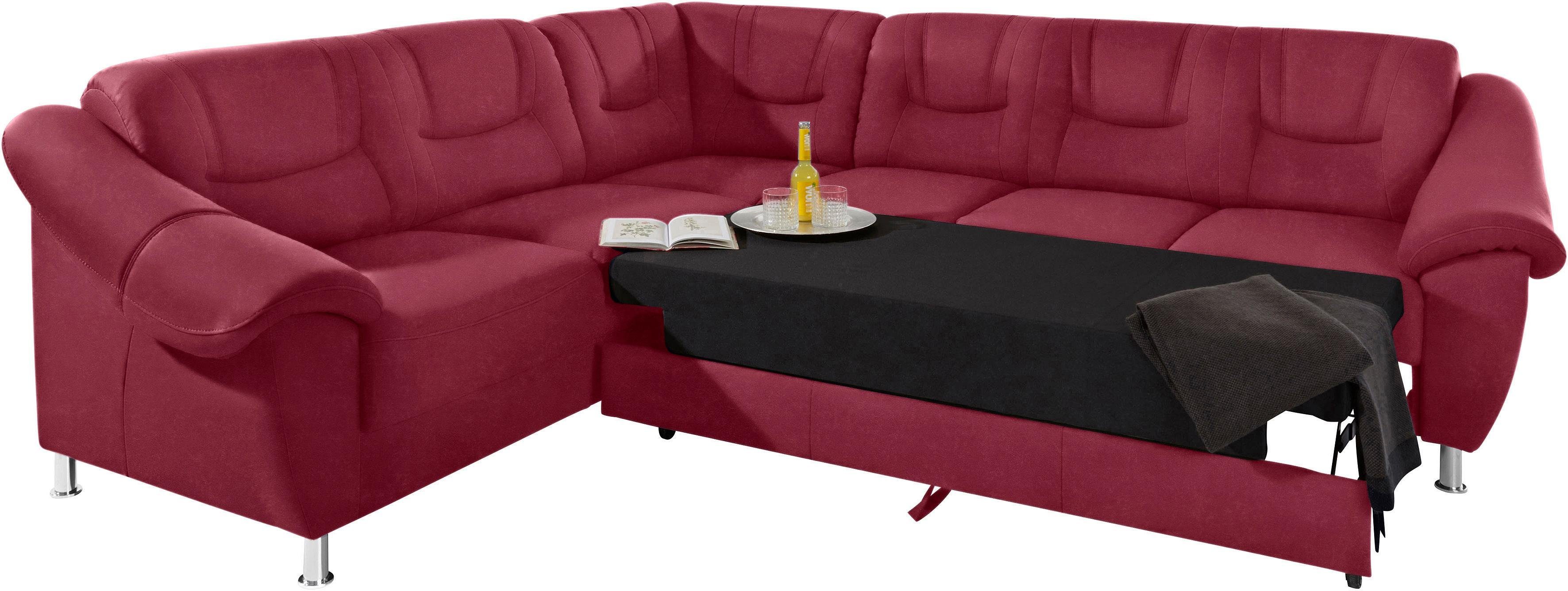 sit&more Ecksofa Salsa L-Form, mit Federkern, günstig online kaufen