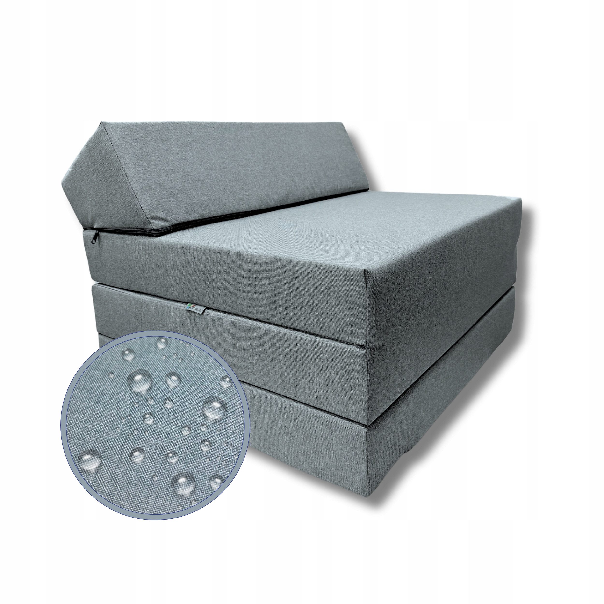 Klappmatratze Klappmatratze mit wasserfestem Bezug Komfort & Vielseitigkeit 6 Farben, FORTISLINE
