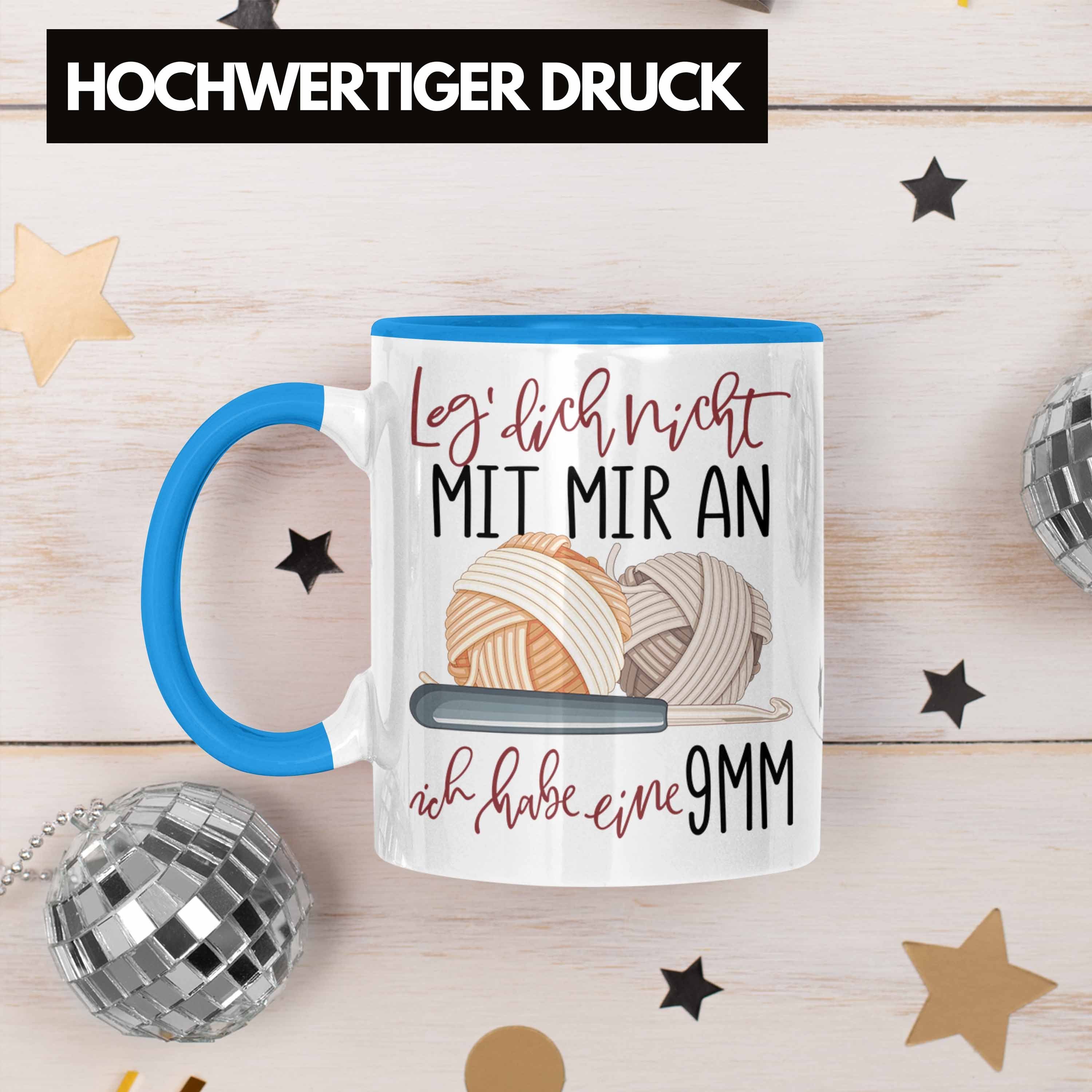 Trendation Tasse Stricken Tasse Geschenk Blau Nicht Häckeln Leg Ein Habe Dich Mit Ich Mir an