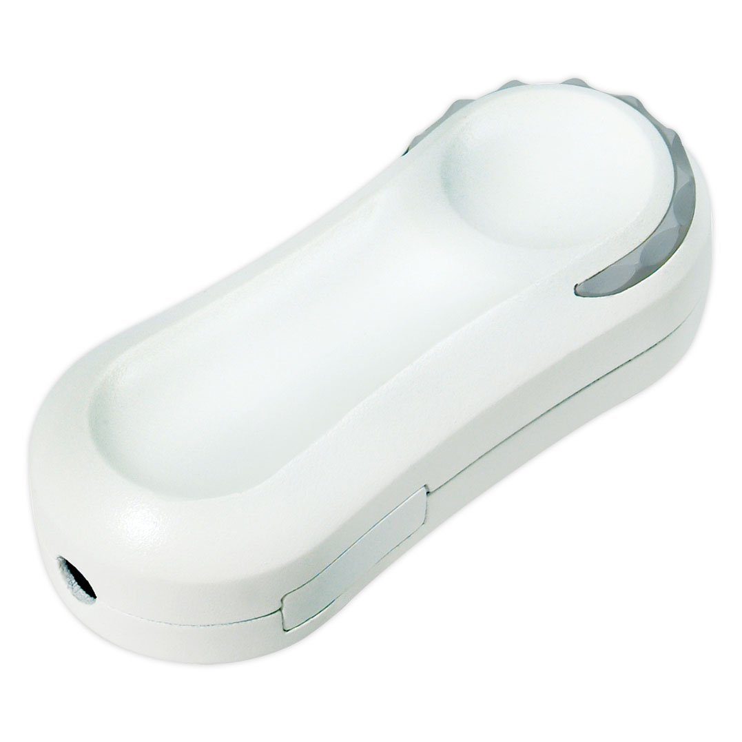 Ehmann Drehdimmer LUMEO® Schnurdimmer für Glühlampen, HV + NV, Weiß