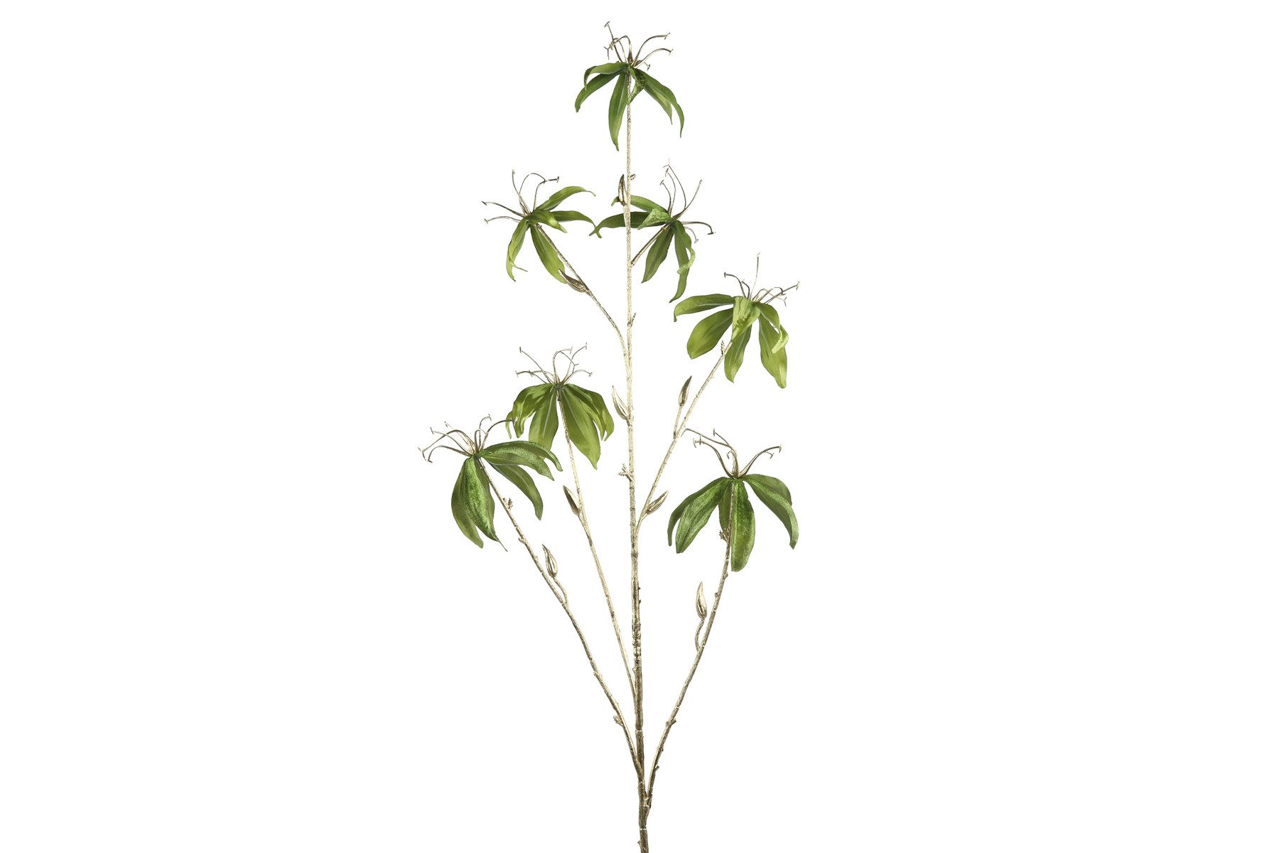 Kunstzweig Dekozweig Gloriosa L grün 111cm