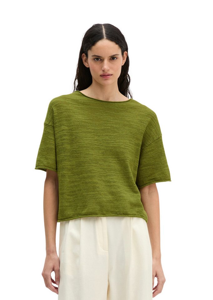 Marc O'Polo Strickpullover aus Leinen-Baumwolle-Mix
