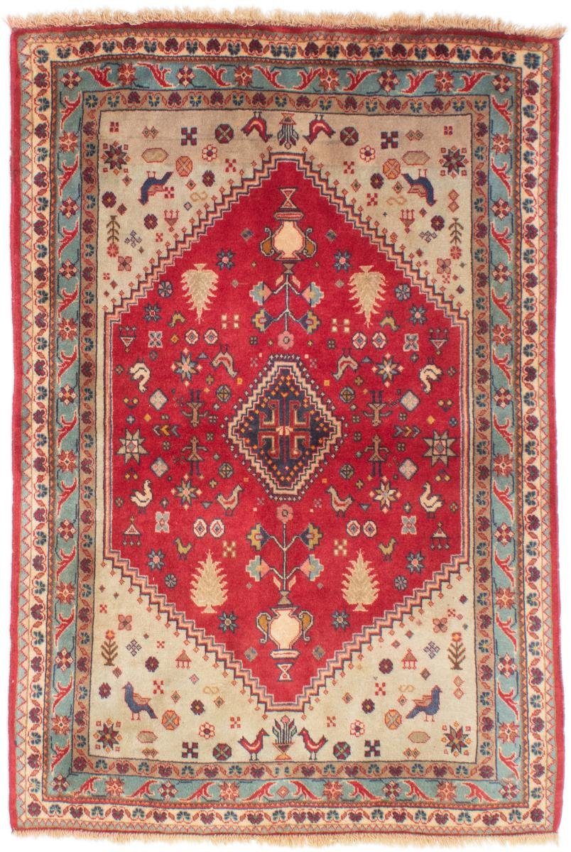 Skonto Orientteppich Shiraz Orientteppich 10 Trading, 106x157 Höhe: Handgeknüpfter Nain / mm Perserteppich, rechteckig