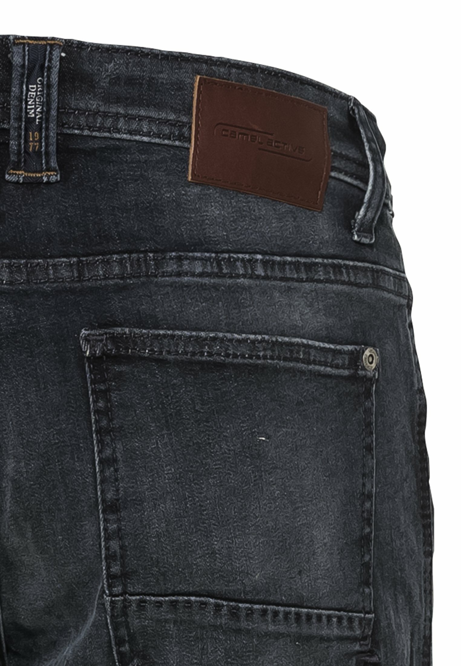 active Regular Blau 5-Pocket Jeans Baumwolle Fit camel aus 5-Pocket-Jeans