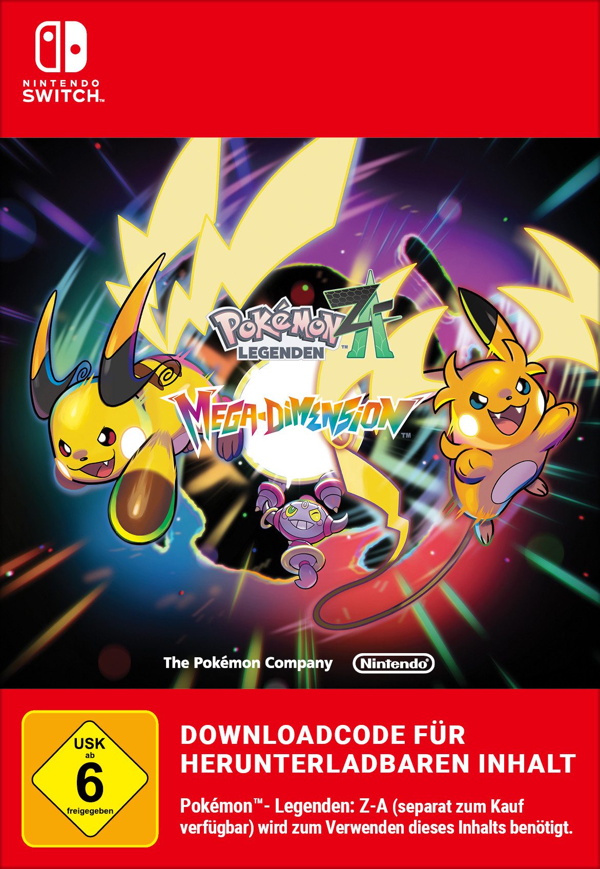 Pokémon-Legenden: Z-A – Mega-Dimension (Download-Code), Nintendo Switch