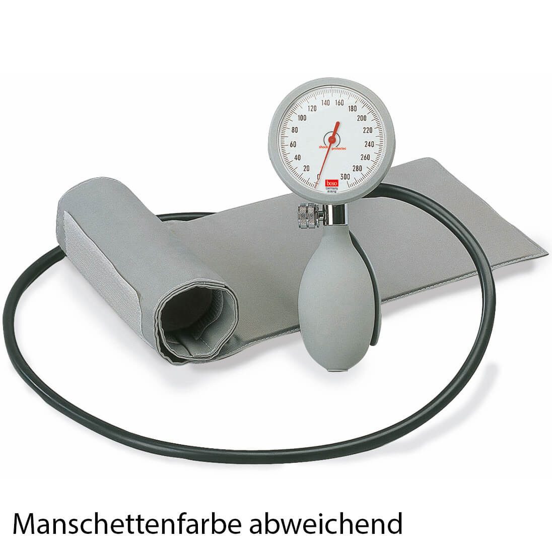 boso Blutdruckmessgerät boso KI Blutdruckmessgerät 1-Schlauch, Klettmanschette schwarz Gr. M