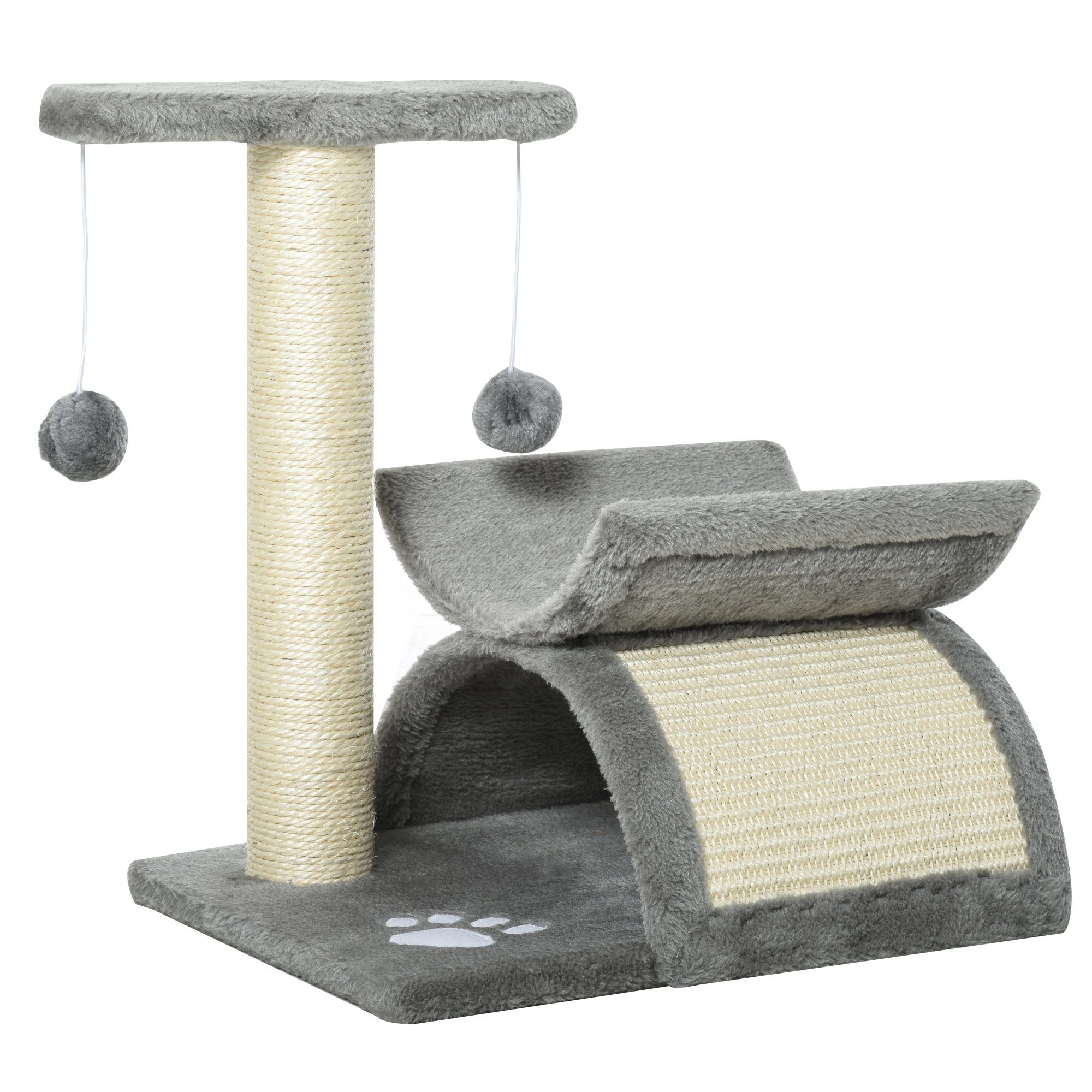 Kratzbaum Katzenbaum Spielbaum Katzenkratzbaum Katzen mit Ball